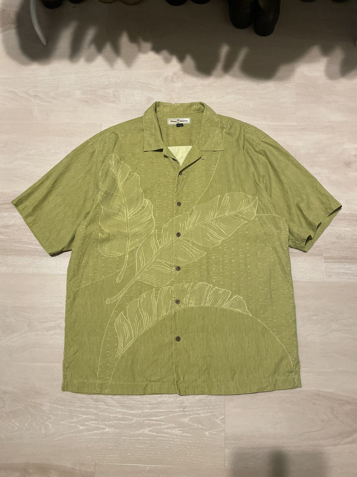 Tommy Bahama Tommy Bahama Vintage Silk Shirt Size US L / EU 52-54 / 3 - 2 Thumbnail
