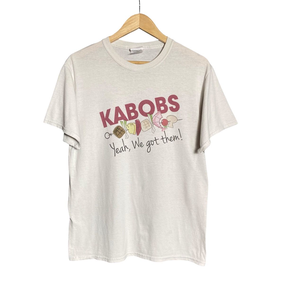 Cartoon Network Cow And Chicken Cartoon Kabobs Parody T-Shirt Size US M / EU 48-50 / 2 - 2 Thumbnail