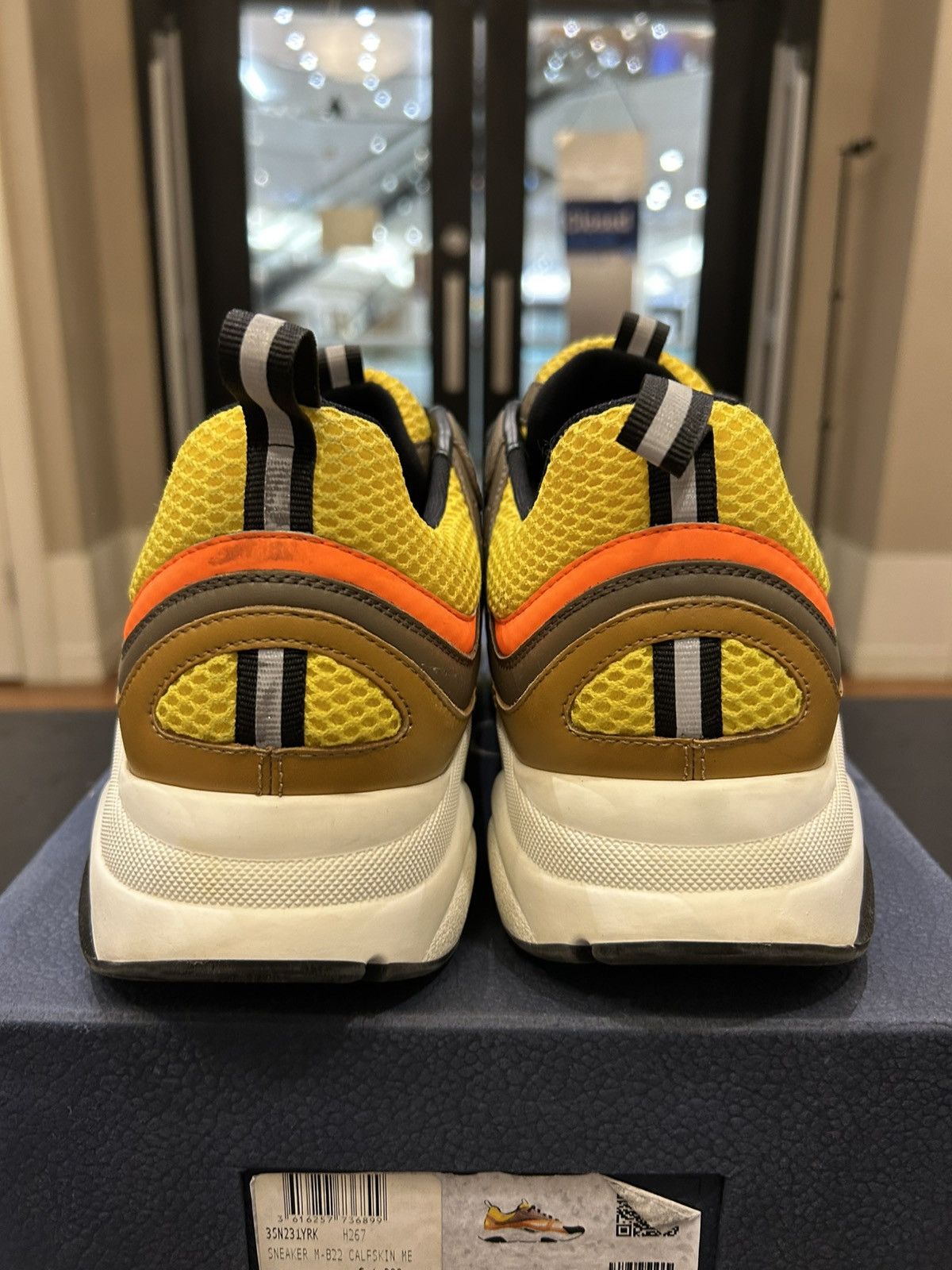 Dior Dior B22 - Khaki Orange Size US 11 / EU 44 - 3 Thumbnail