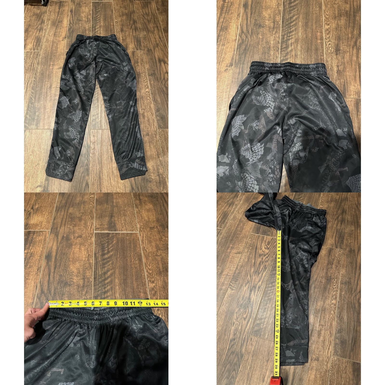 Nike VINTAGE? (No) Nike Kobe Black Mamba Snake Skin Therma Fit Pants Men’s Size M Jogger Black Snake Theme Activewear Mens Size US 31 - 8 Thumbnail