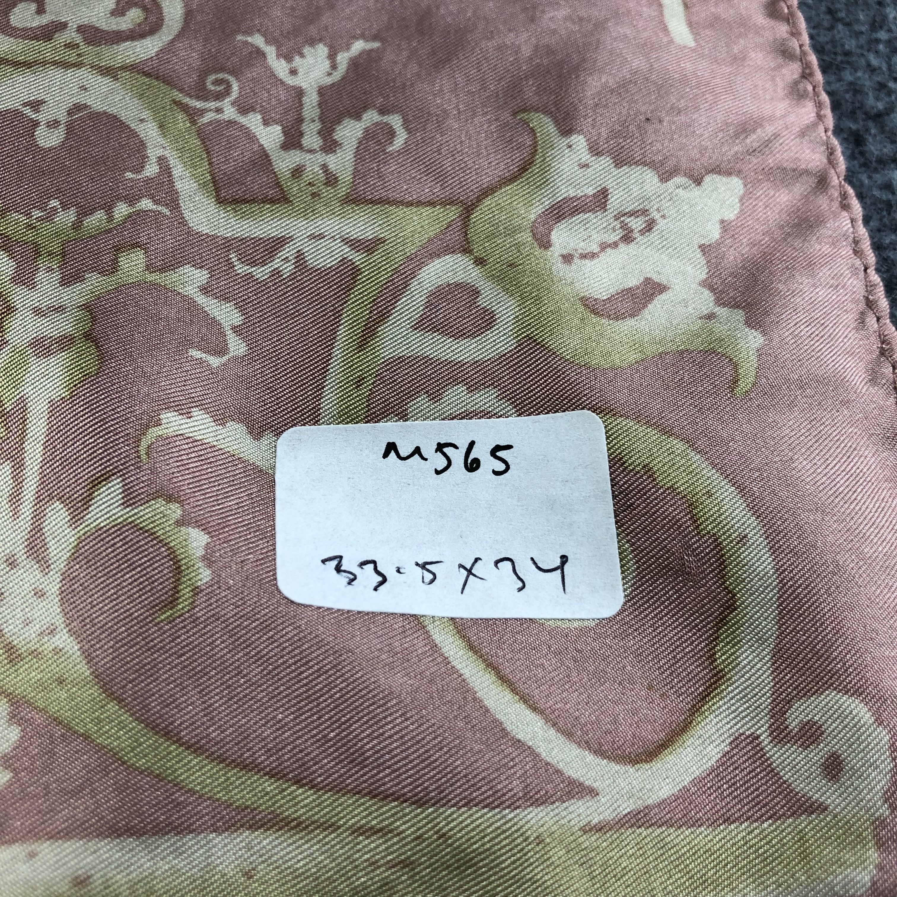 Japanese Brand Polo Club Luxury Silk Scarf M565 Size ONE SIZE - 5 Thumbnail