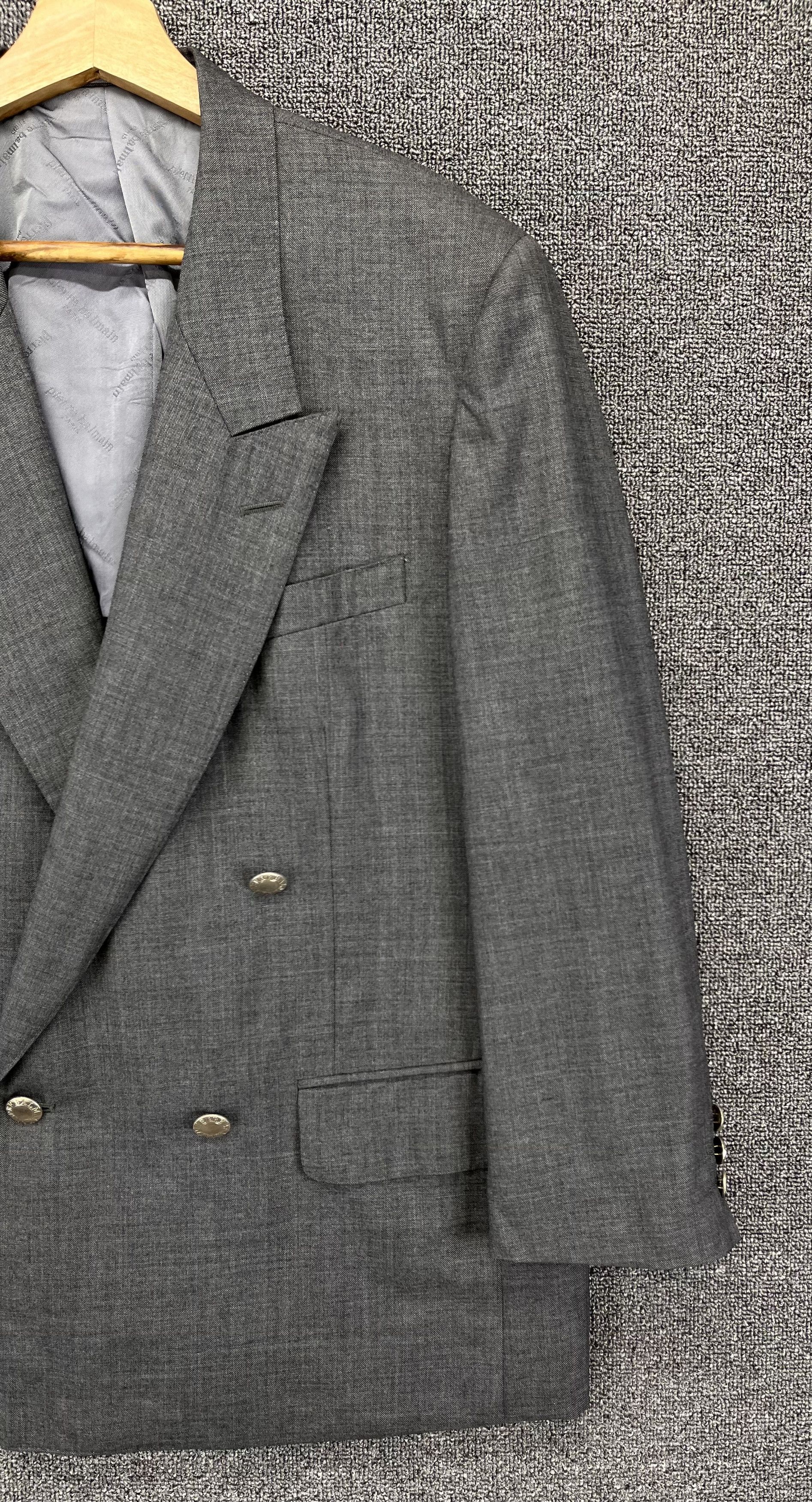Balmain Vintage Pierre Balmain Luxury Wool Blazer Coat Jacket Size US M / EU 48-50 / 2 - 3 Thumbnail