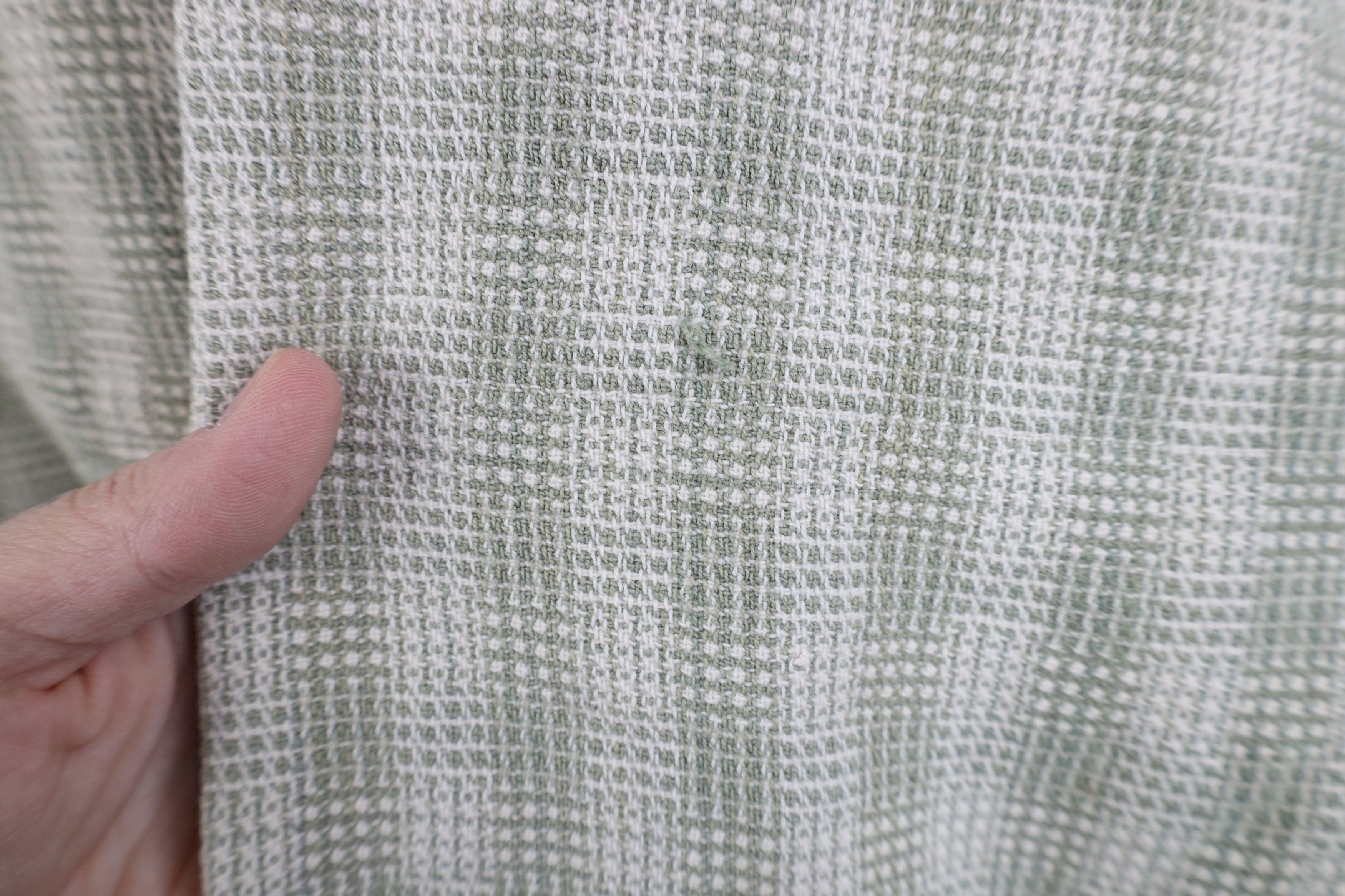 Vintage Vintage 90s Streetwear Cotton Weave Collared Button Shirt Size US XL / EU 56 / 4 - 6 Thumbnail