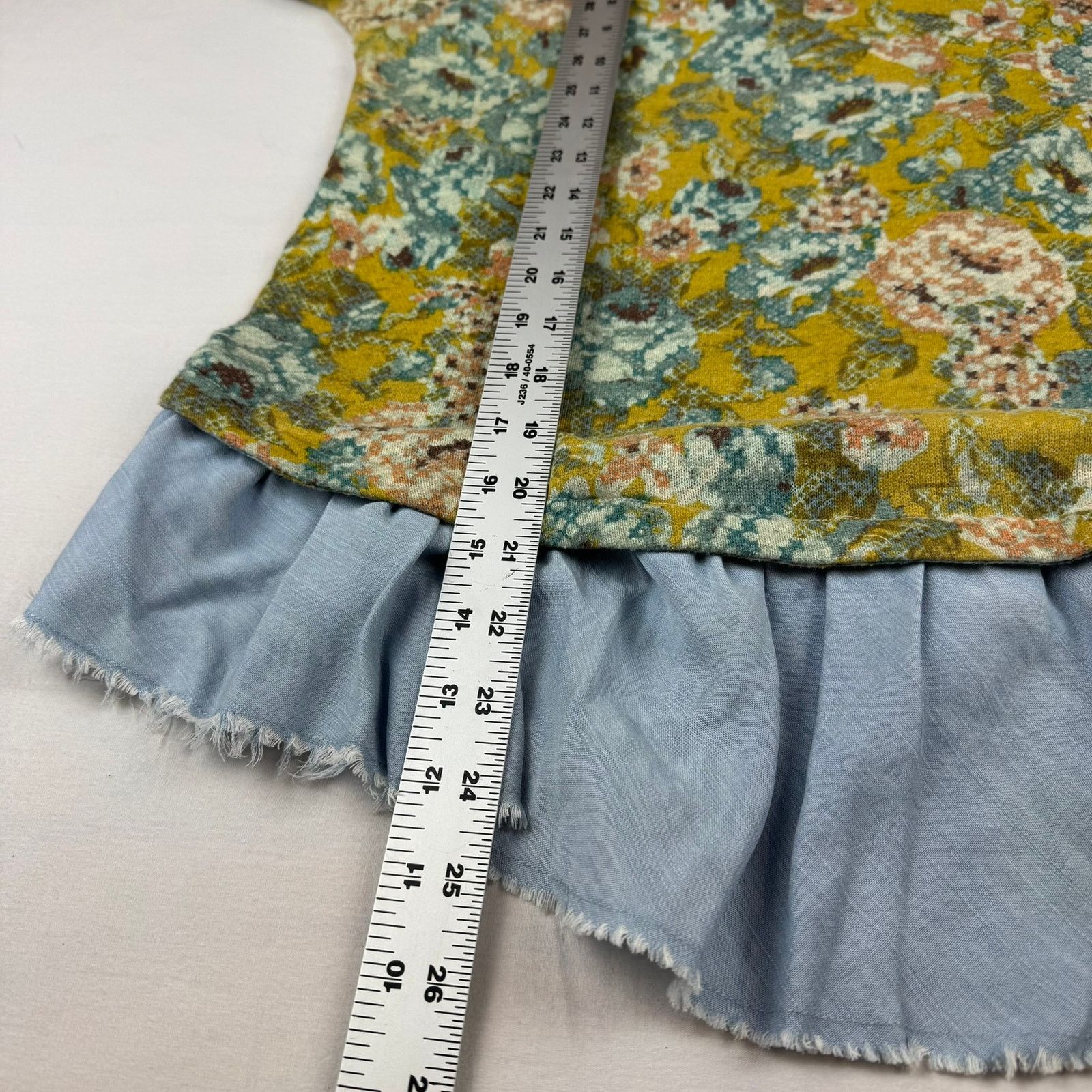 Anthropologie Lilka Anthropologie Floral Top - Large Petite - Great! Size L / US 10 / IT 46 - 5 Thumbnail
