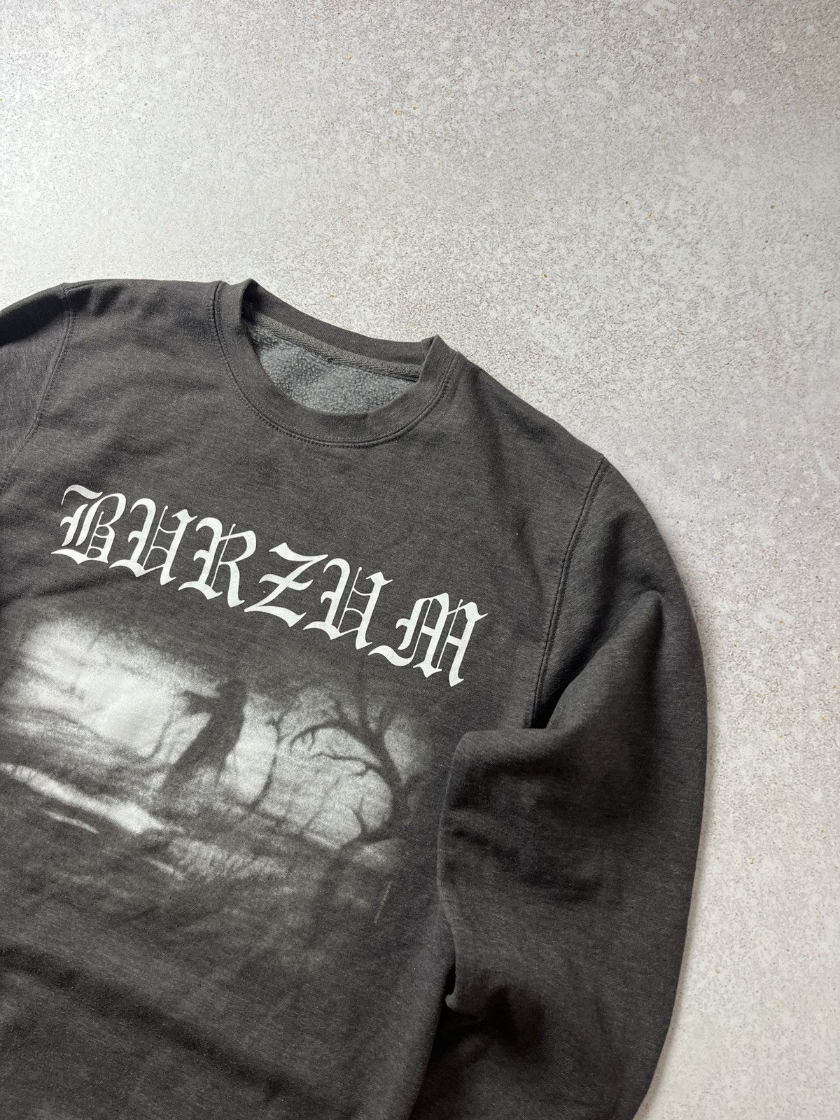 Band Tees Vintage Burzum 2013 Norwegian Hard Black Metal Sweatshirt Size US M / EU 48-50 / 2 - 2 Thumbnail