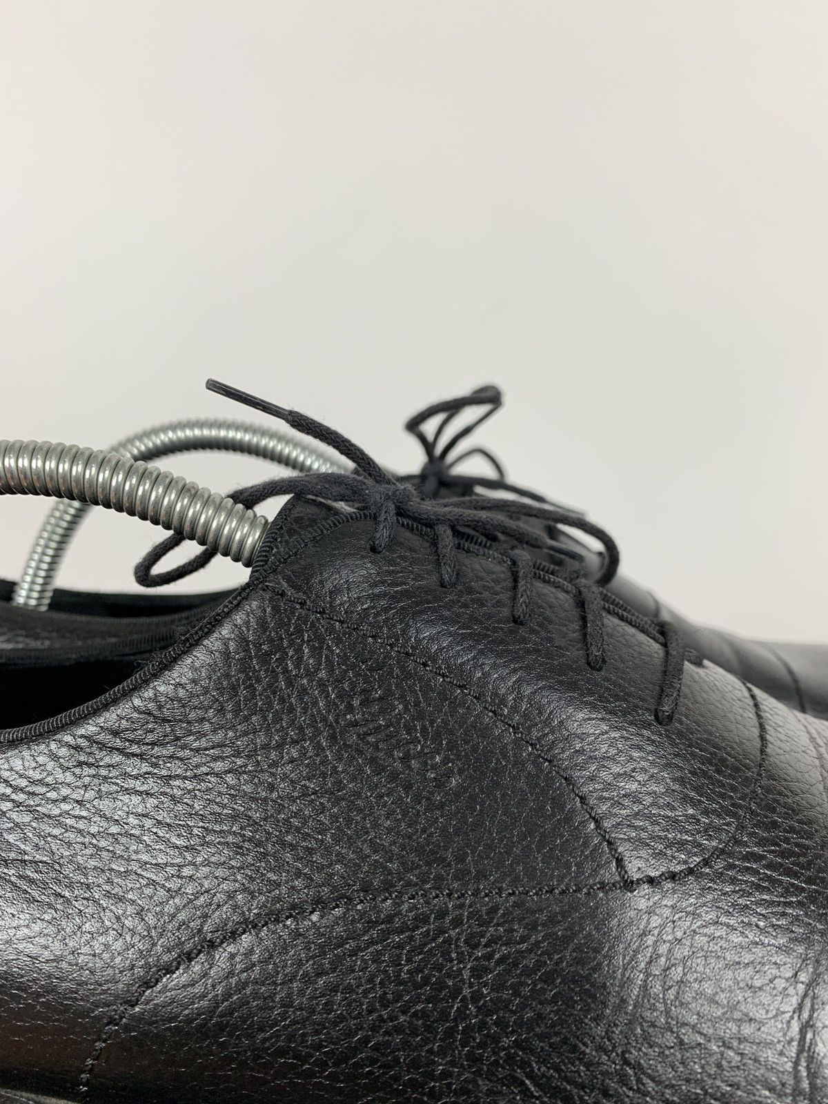 Gucci Gucci Black Leather Oxford Shoes Size US 8 / EU 41 - 15 Thumbnail