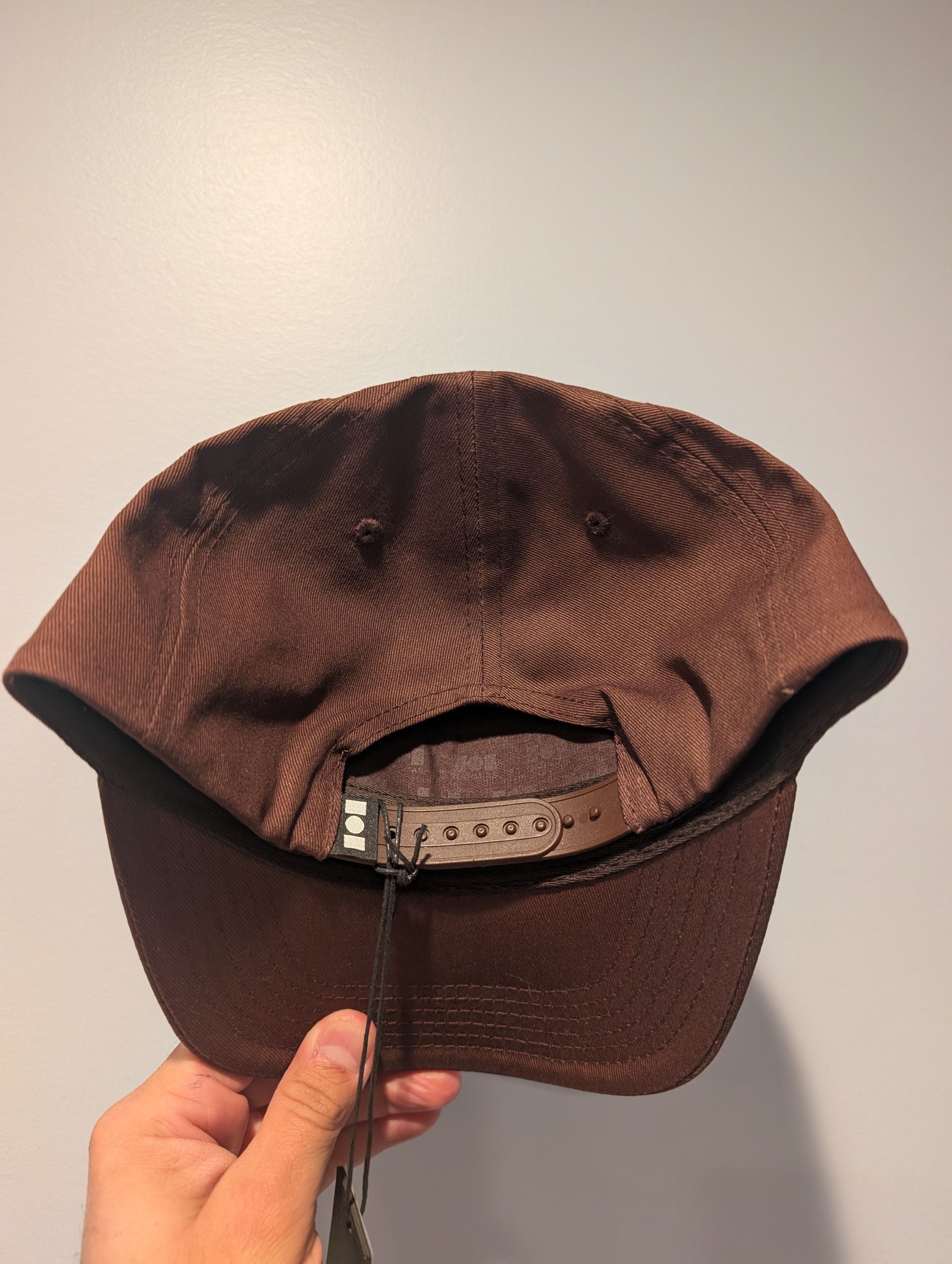 Nahmias Brand New Nahmias Brown Snapback Size ONE SIZE - 2 Thumbnail