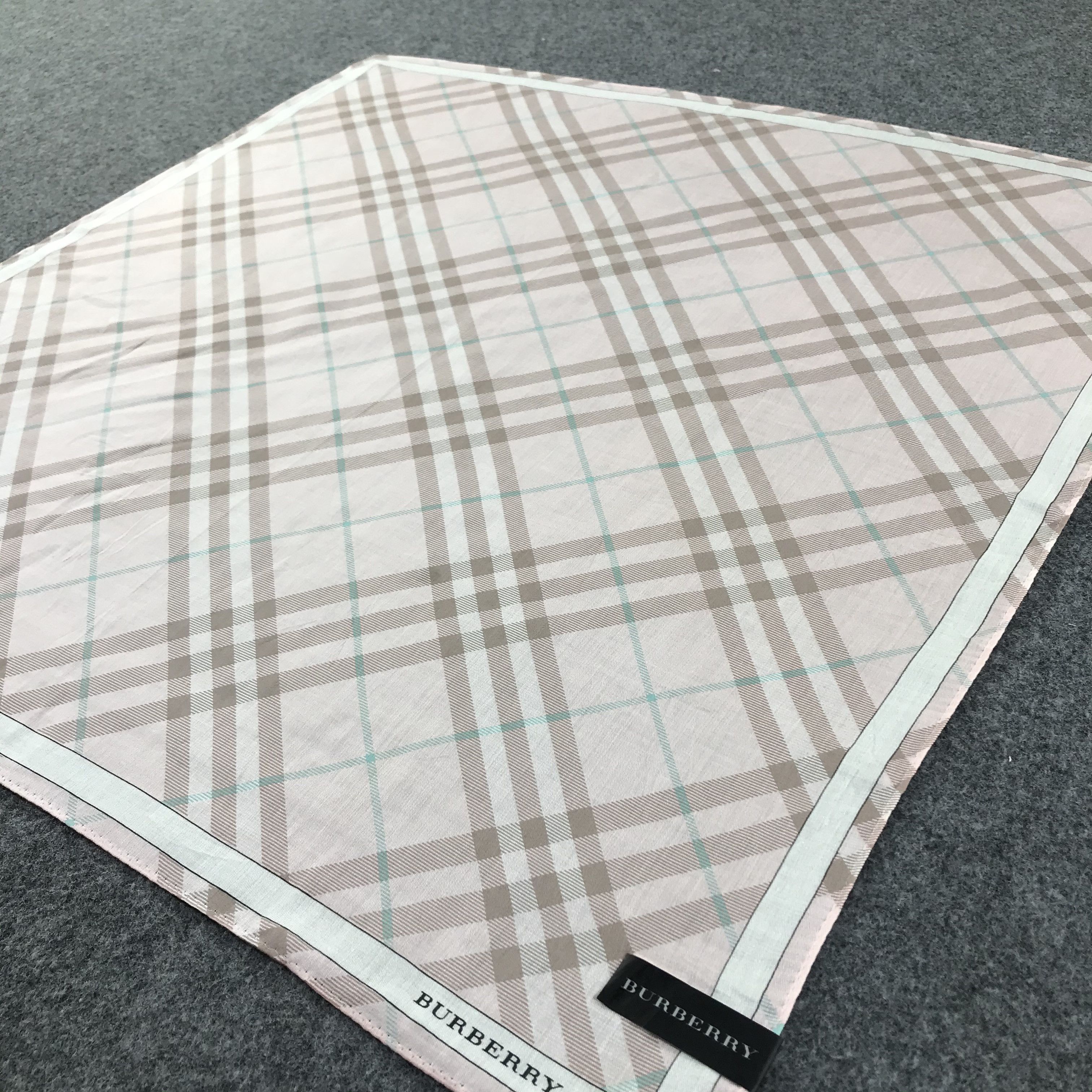 Burberry Burberry Handkerchief Neckerchief Bandana H503 Size ONE SIZE - 5 Thumbnail