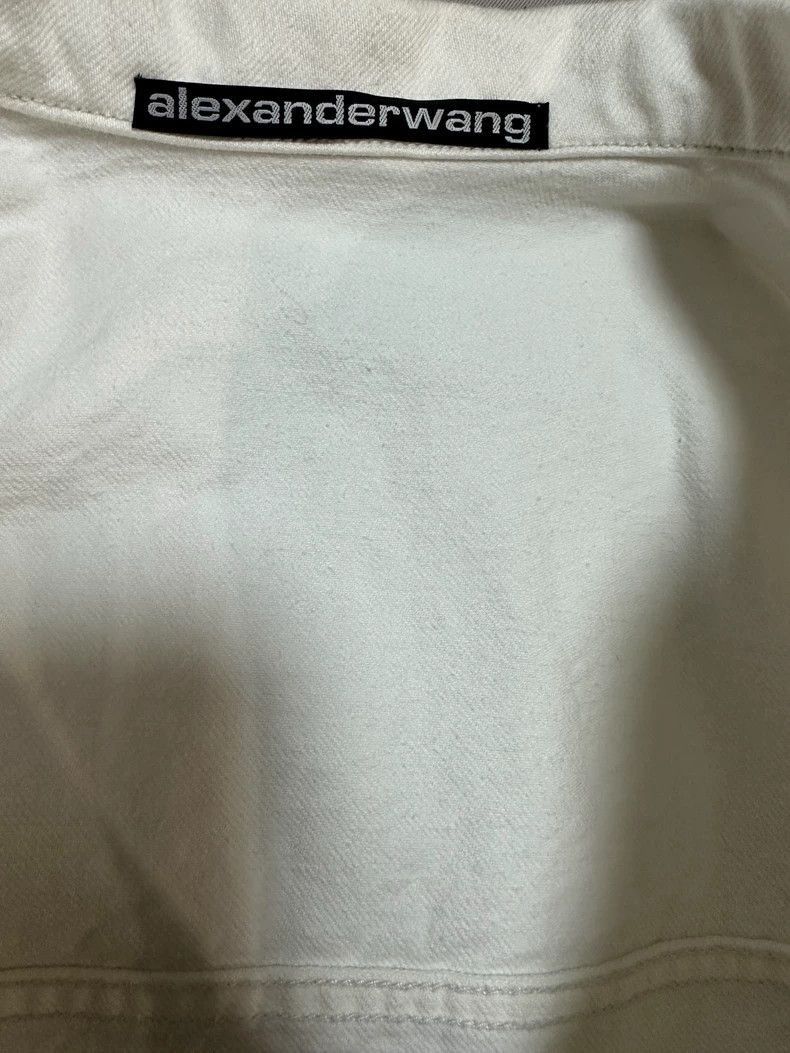 Alexander Wang Alexander Wang Classic Gray Long Sleeve T-Shirt- Size XS / US 0-2 / IT 36-38 - 5 Thumbnail