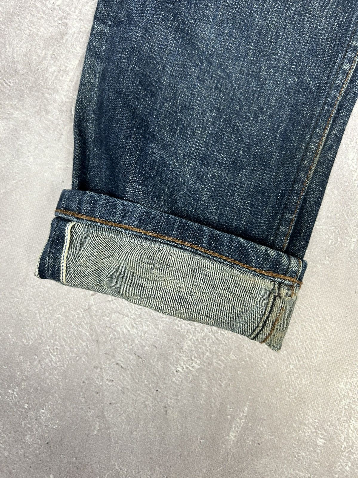 The Unbranded Brand × Vintage The Unbranded Brand UB201 14.5oz Selvedge Faded Jeans Size US 30 / EU 46 - 7 Thumbnail
