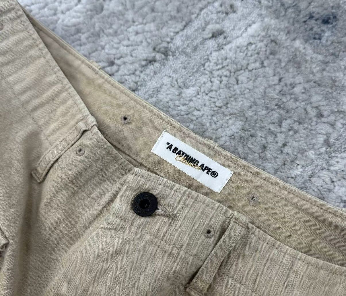 Bape BAPE Herringbone Cargo Pants J16 Size US 34 / EU 50 - 6 Thumbnail