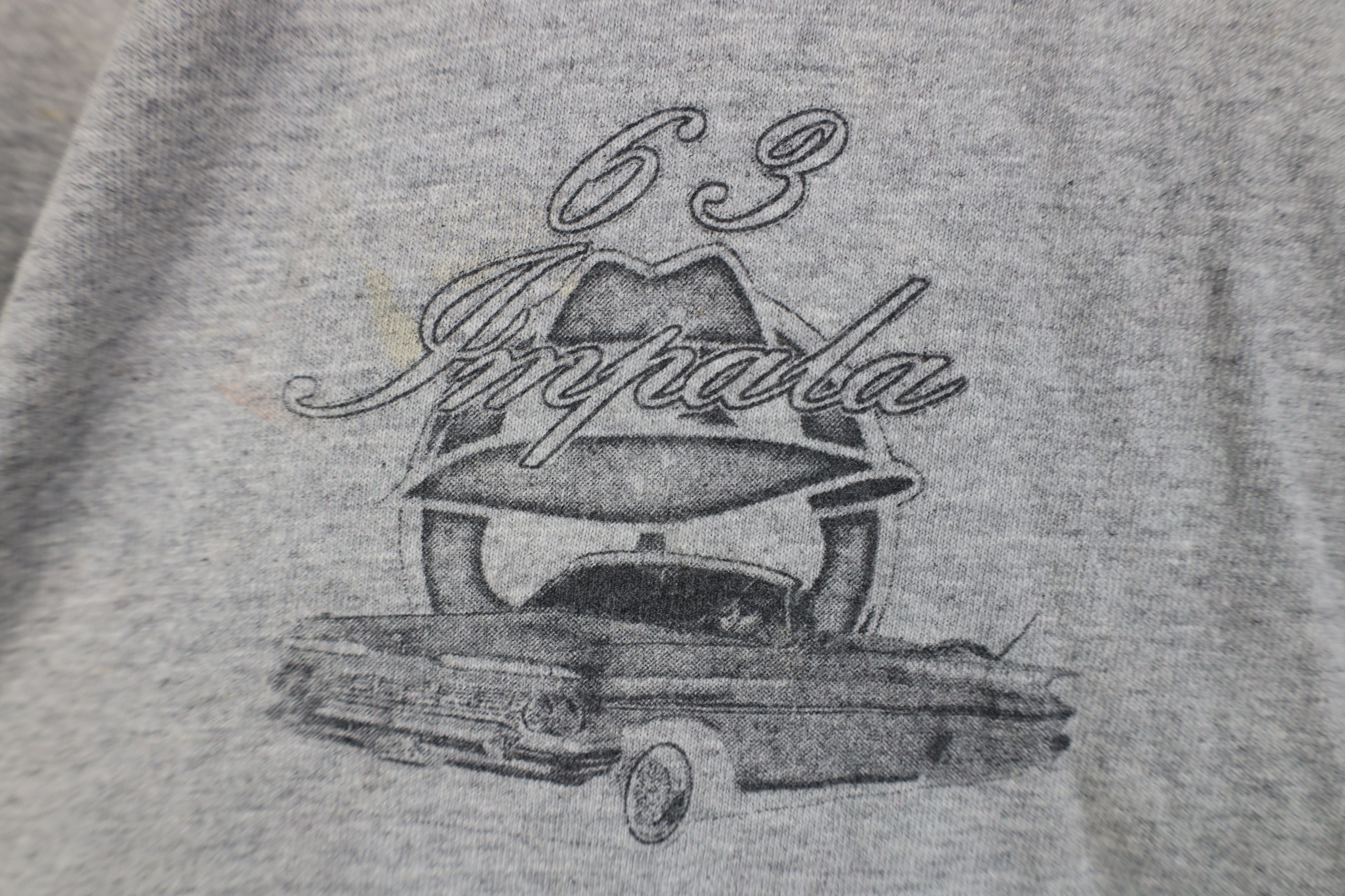 Vintage Vintage 90s Y2K Streetwear Impala Hot Rod Prison T-Shirt Size US XXL / EU 58 / 5 - 4 Thumbnail