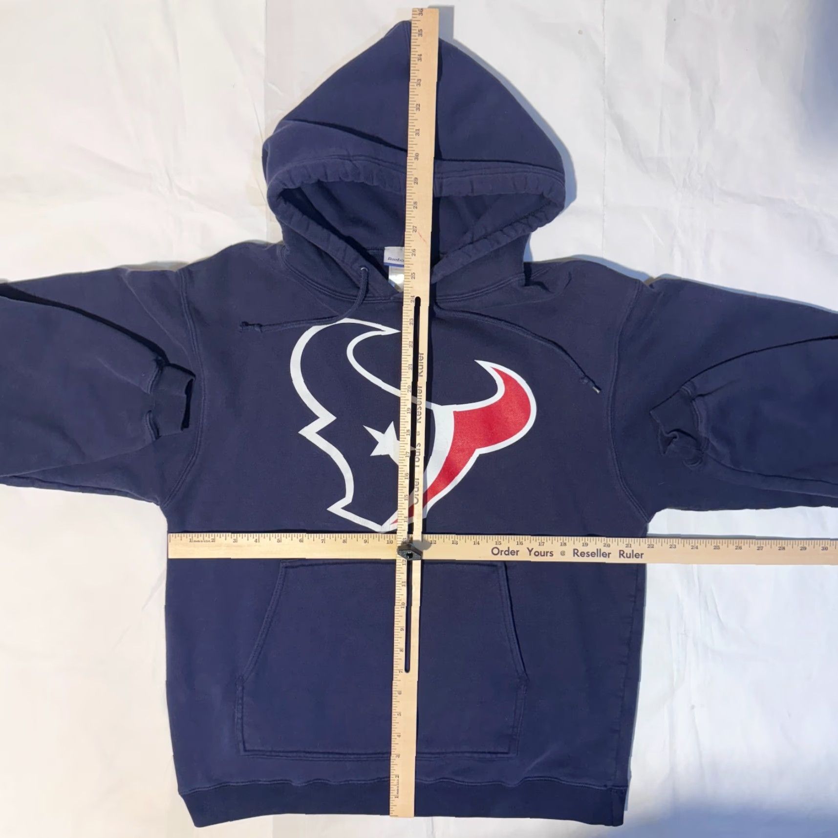 Reebok VINTAGE Reebok Hoodie Mens Pullover Hoodie Blue Navy M Size US M / EU 48-50 / 2 - 3 Thumbnail