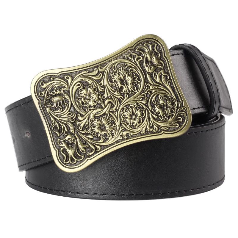 Designer Vintage Vintage Belt Riveted Belts Menswear Accessories Size ONE SIZE - 1 Thumbnail
