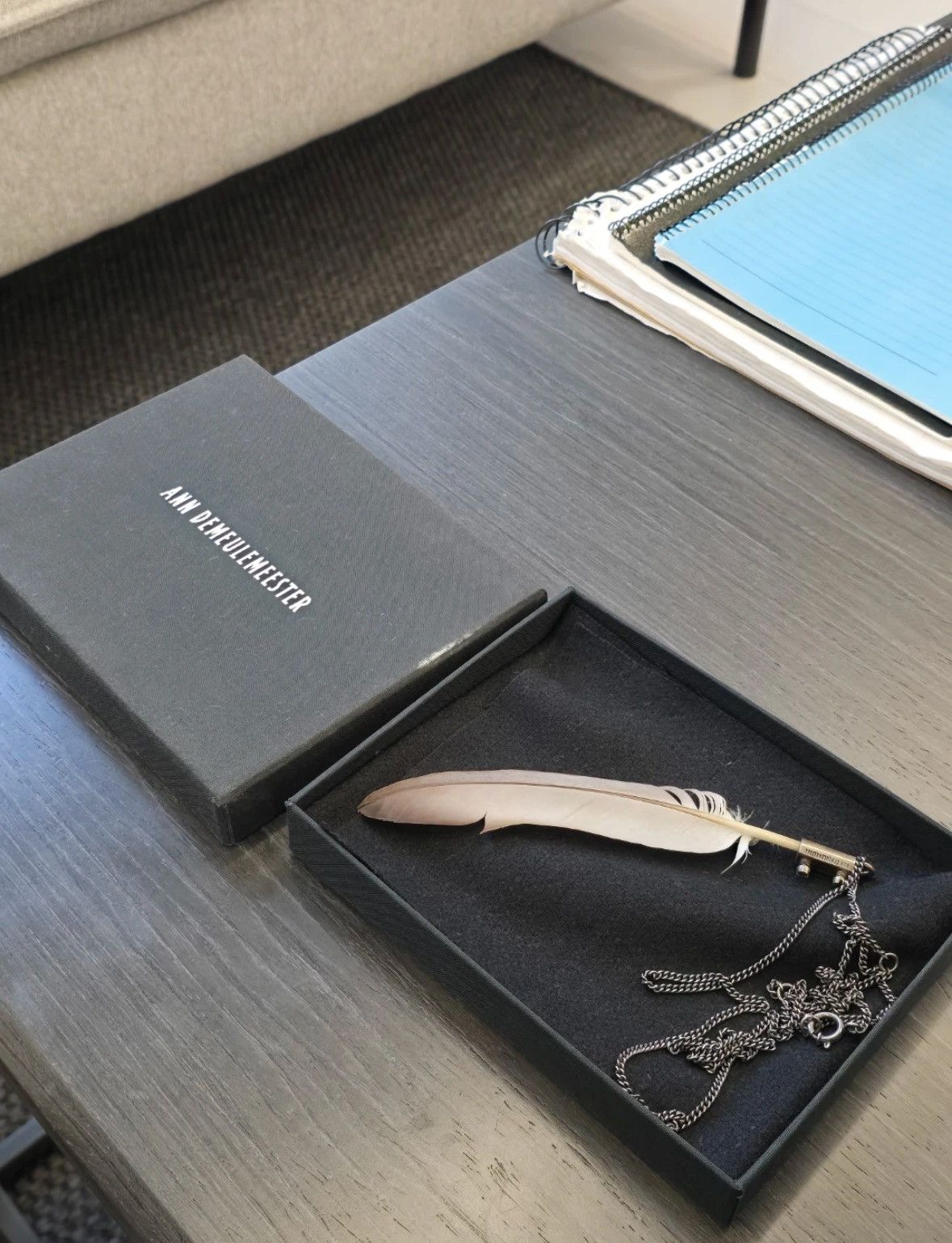 Ann Demeulemeester Ann demeulemeester feather necklace Size ONE SIZE - 2 Thumbnail