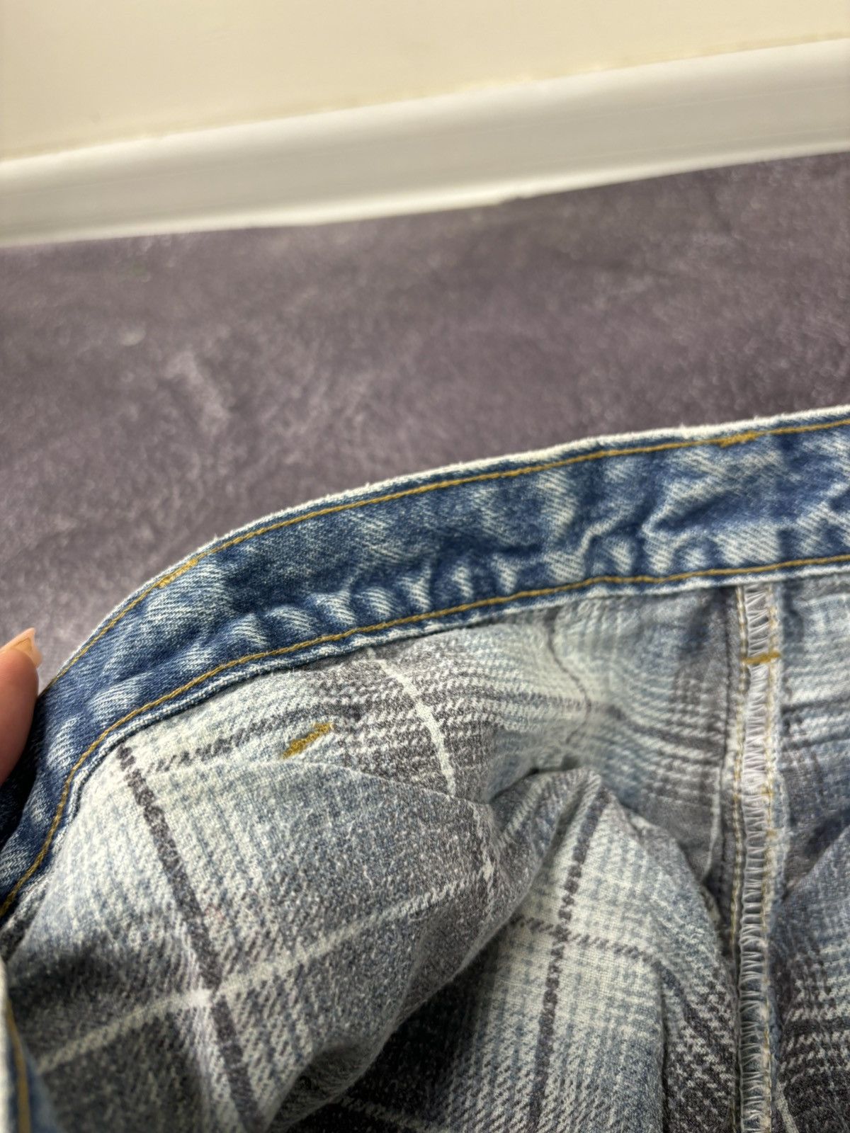 Carhartt Vintage Carhartt Insulated Blue Denim Work Hype Baggy Jeans Size US 36 / EU 52 - 16 Thumbnail
