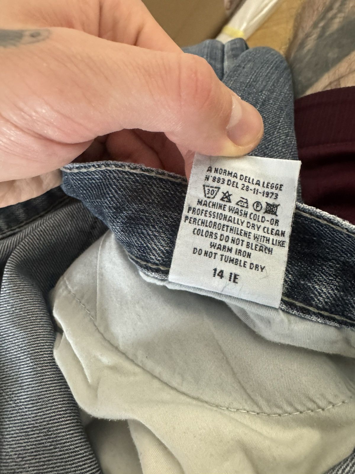 Versace Jeans Couture Versace Jeans Couture Vintage Denim Pant Jeans Designer Rare Size US 34 / EU 50 - 6 Thumbnail