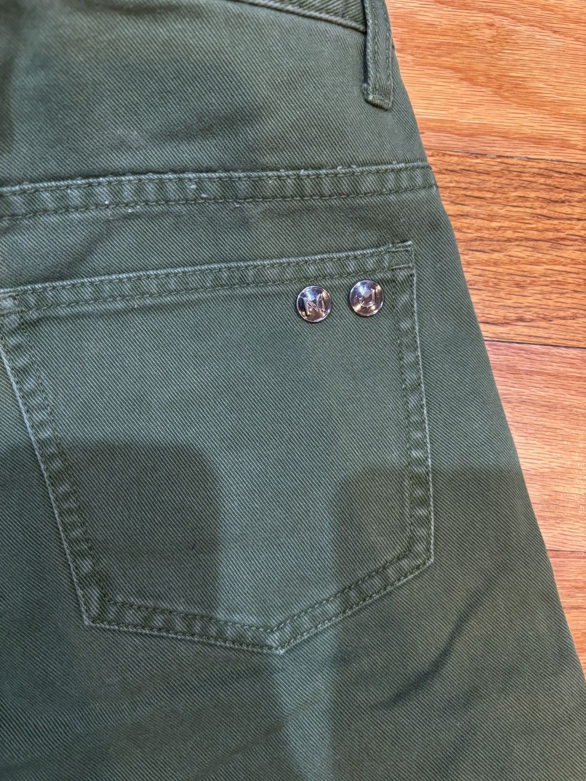 Marc Jacobs Green Marc Jacobs Denim Size US 30 / EU 46 - 5 Thumbnail