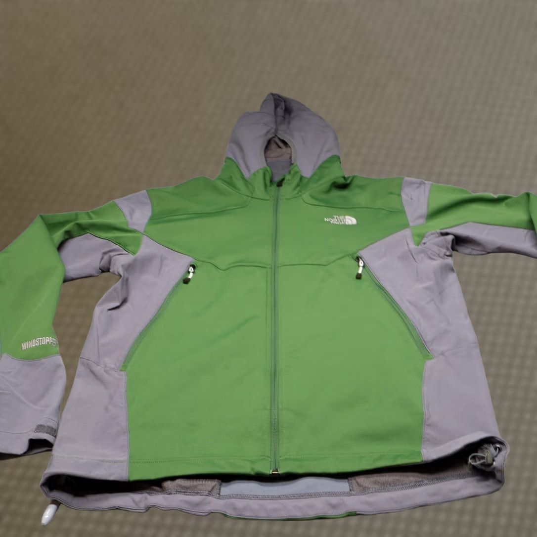 The North Face North Face Flight Series Softshell Windstopper Jacket Mens Large Green Outdoor Size US L / EU 52-54 / 3 - 1 Thumbnail