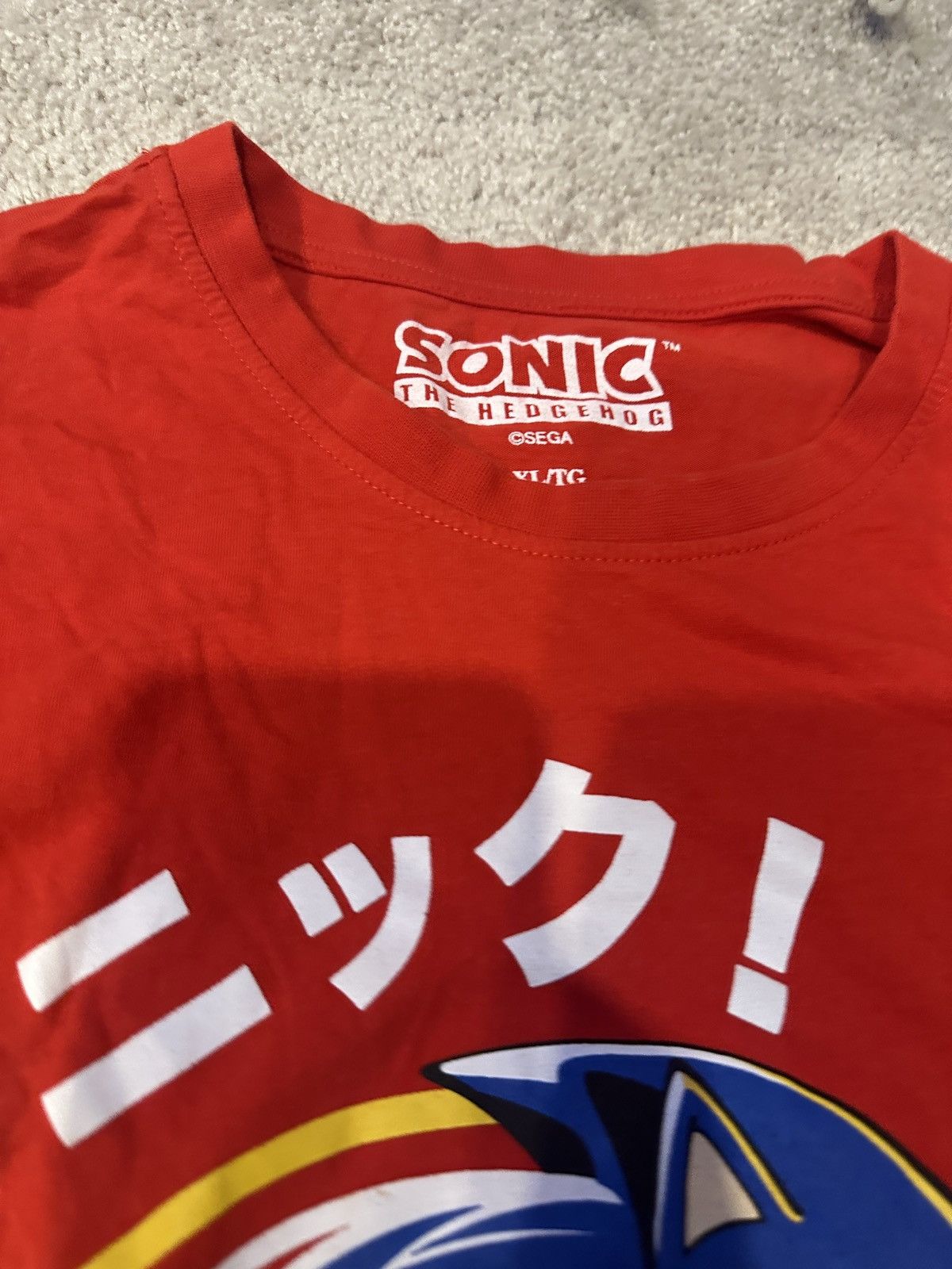 Other Sega Sonic the hedgehog shirt Size US XL / EU 56 / 4 - 3 Thumbnail
