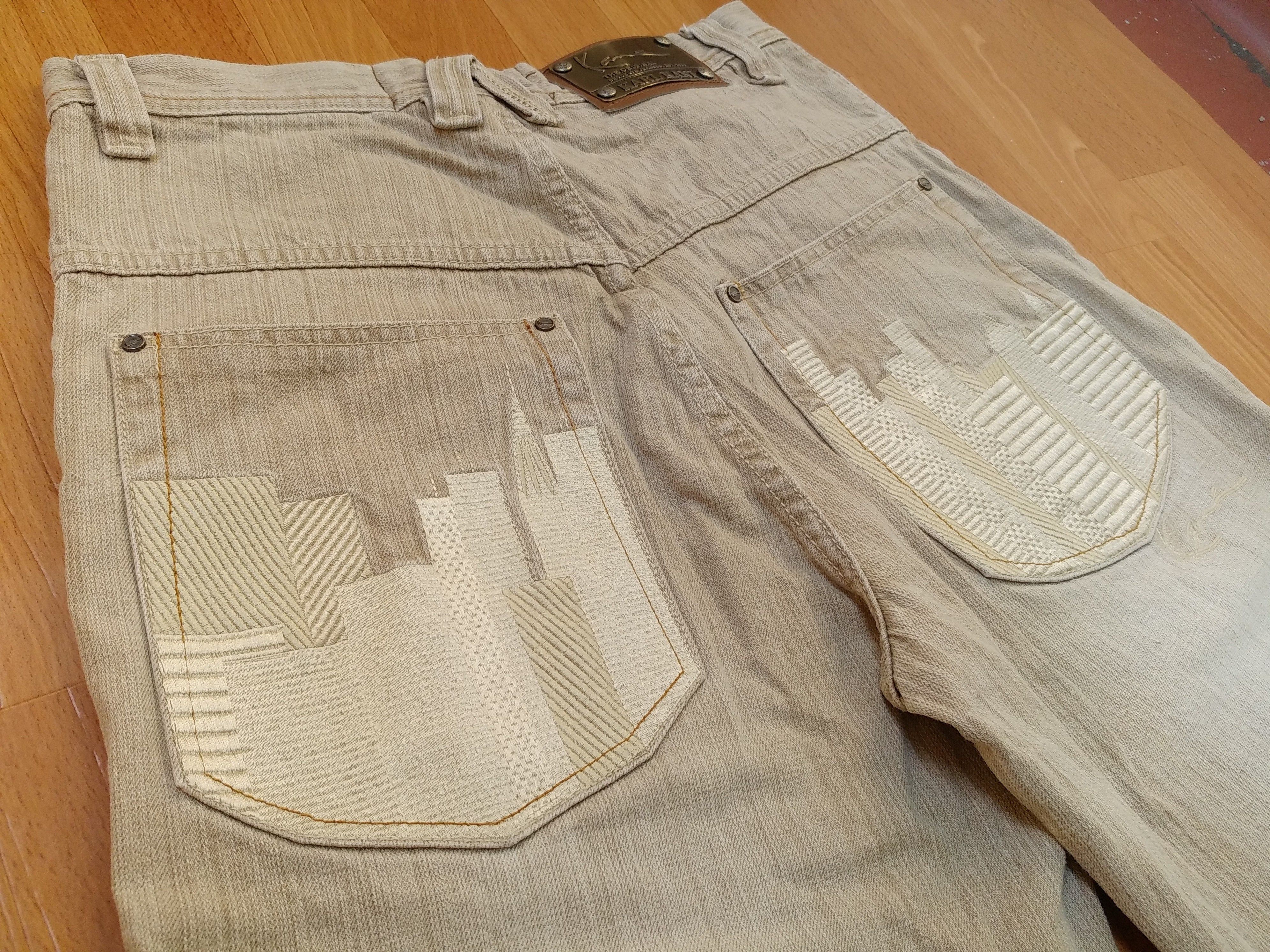 Karl Kani KARL KANI shorts, vintage hip hop baggy jeans, 90s size W 30 Size US 30 / EU 46 - 4 Thumbnail