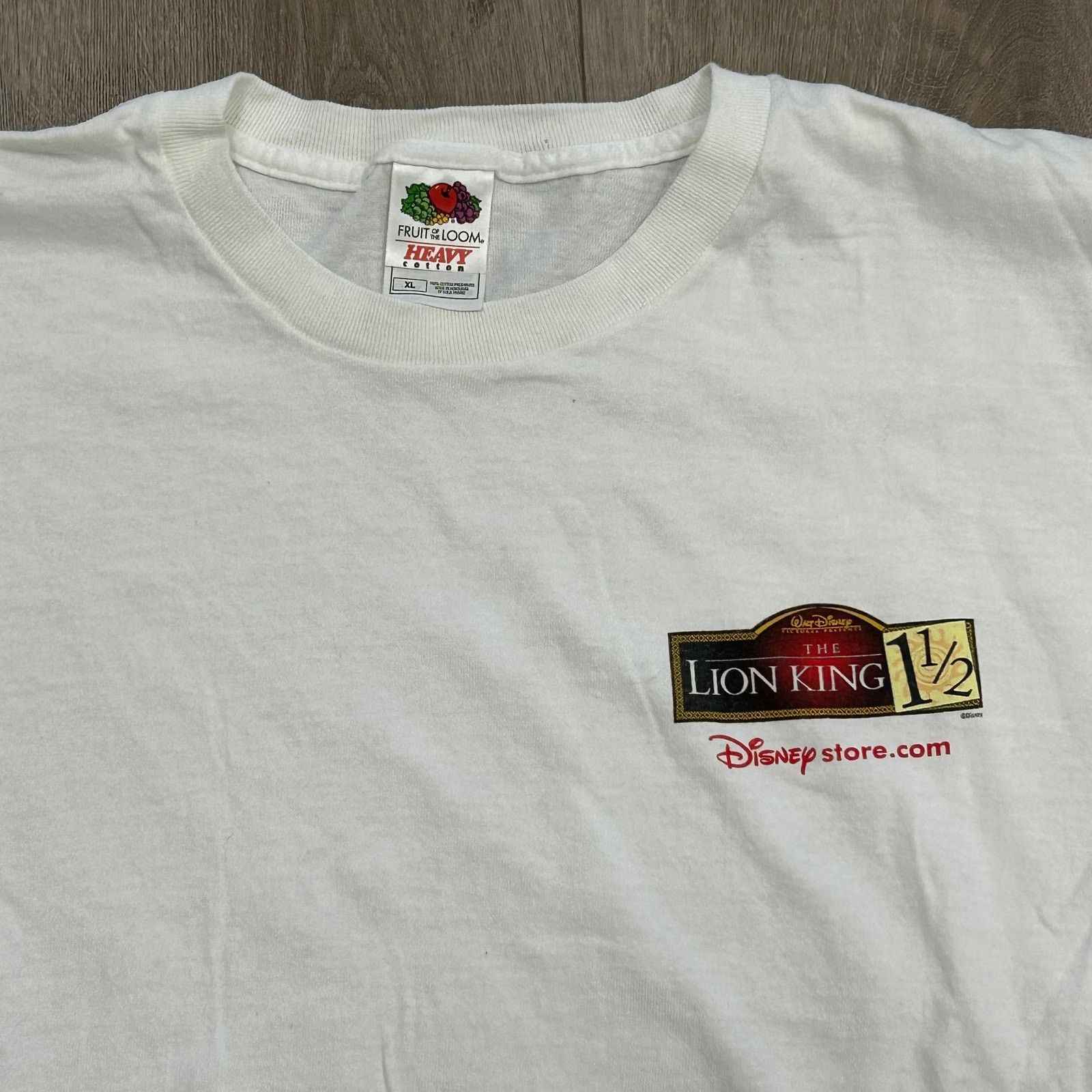 Disney Vintage 2004 The Lion King 1 1/2 Disney Movie Promo Tee XL Size US XL / EU 56 / 4 - 5 Thumbnail
