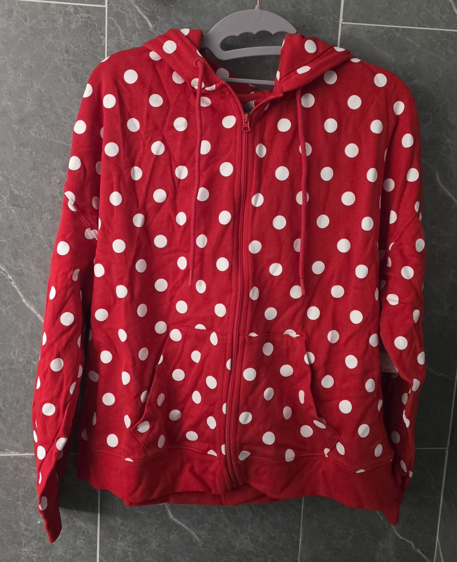 Disney NWT Walt Disney World Minnie Mouse Ears Hoodie Polka Dot S Size S / US 4 / IT 40 - 3 Thumbnail