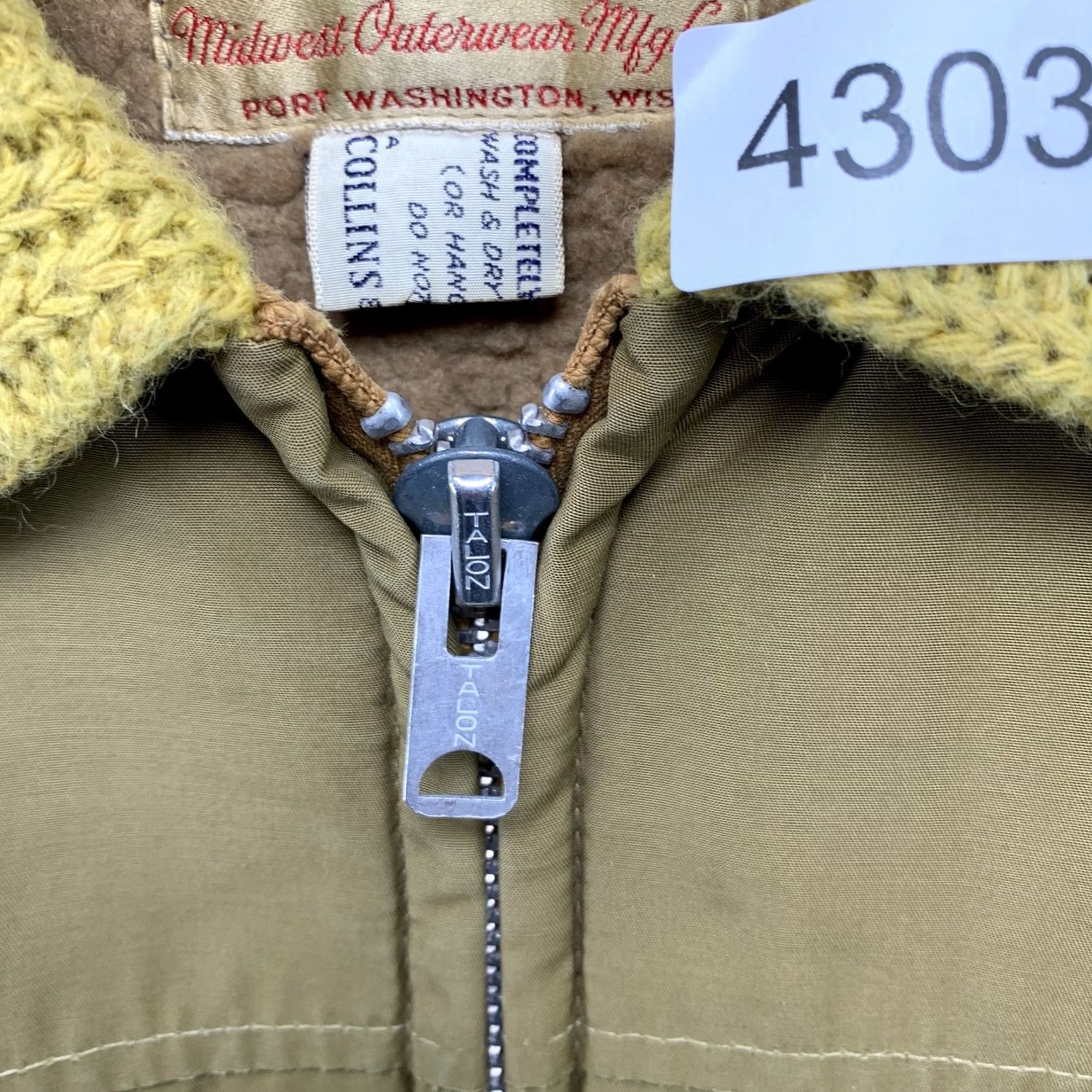 Alife VINTAGE Outdoor Life Midwest Outerwear Jacket Brown Large Mens TALON Zip Up Size US L / EU 52-54 / 3 - 4 Thumbnail