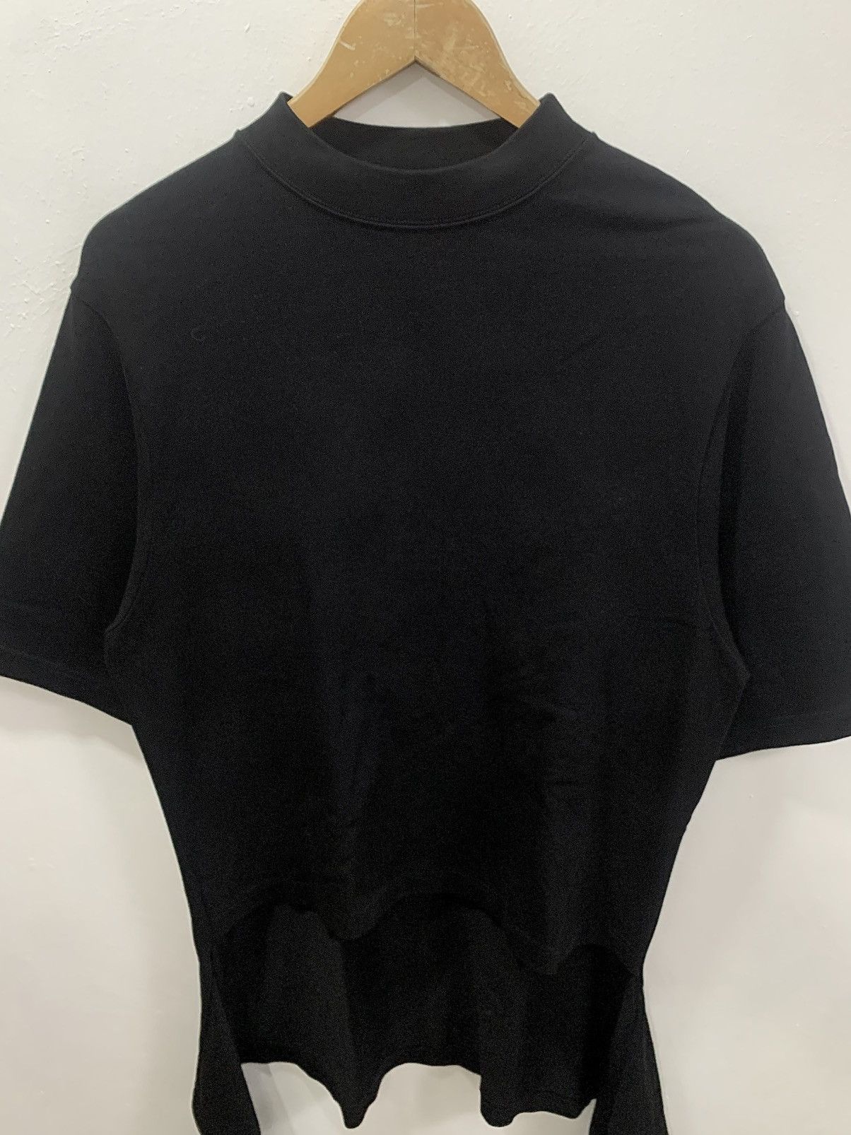 Balenciaga BALENCIAGA ARCHETYPE RESORT 17 DECONSTRUCTED DRAPE T-SHIRT Size XS / US 0-2 / IT 36-38 - 3 Thumbnail