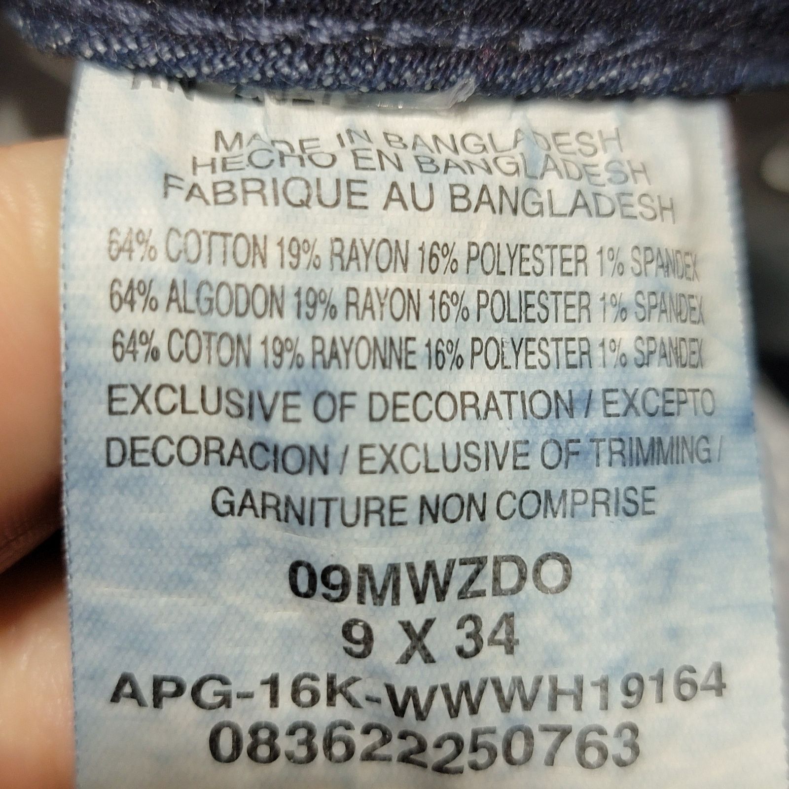 Wrangler Wrangler Boot Cut Denim Jeans - Size Junior 9 X 34 Size 32" / US 10 / IT 46 - 6 Thumbnail