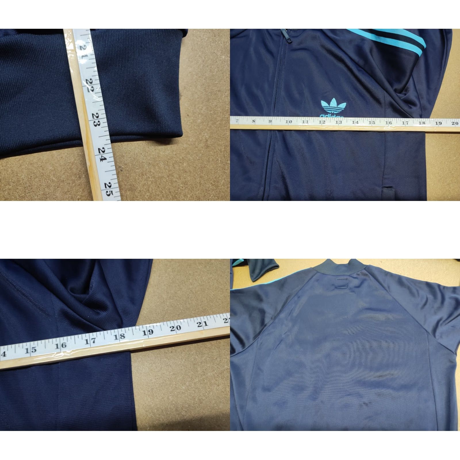 Adidas Adidas Jacket Womens Size 38 Blue Full Zip Vintage Track Jacket Trefoil Superstar Size XS / US 0-2 / IT 36-38 - 9 Thumbnail