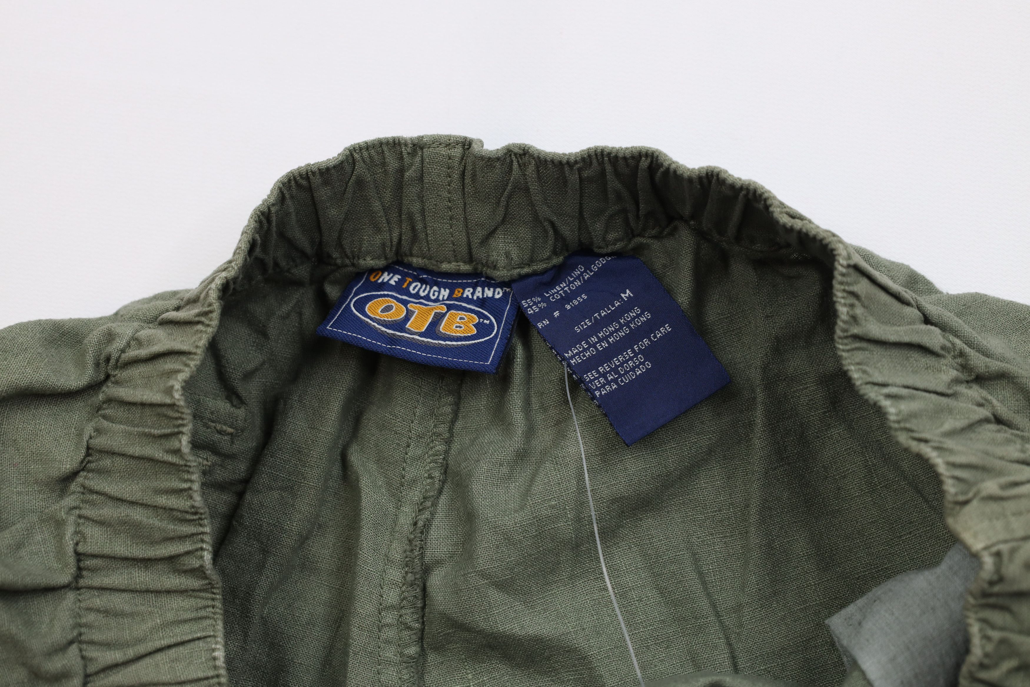 Vintage Deadstock Vintage 90s Y2K Streetwear Belted Acid Wash Shorts Size US 32 / EU 48 - 7 Thumbnail