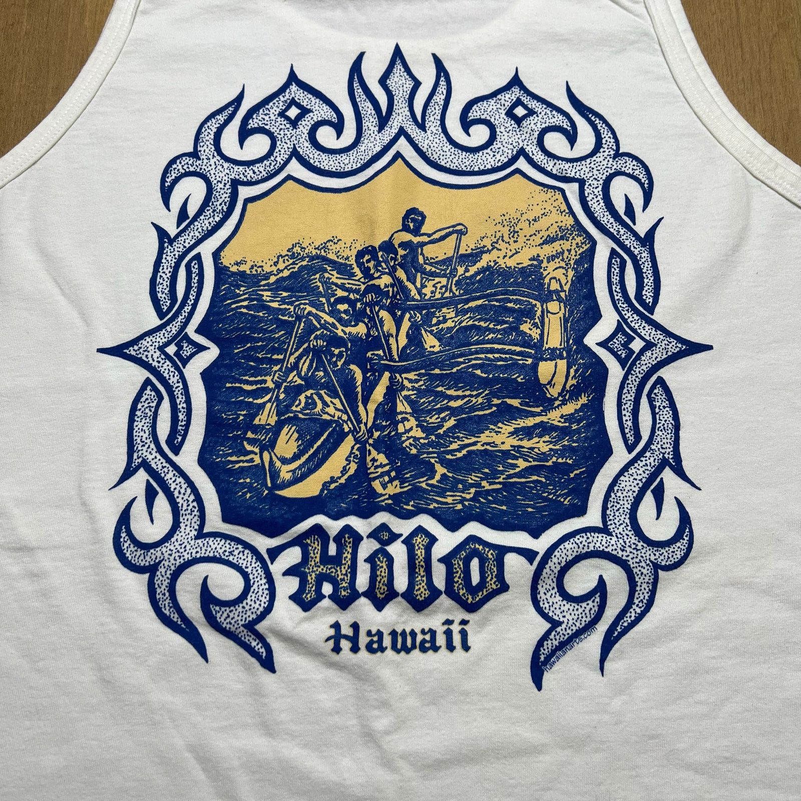 Anvil Vintage Y2K HILO Hawaii Tank Top Men L Surf Canoe Paddlers Size US L / EU 52-54 / 3 - 10 Thumbnail