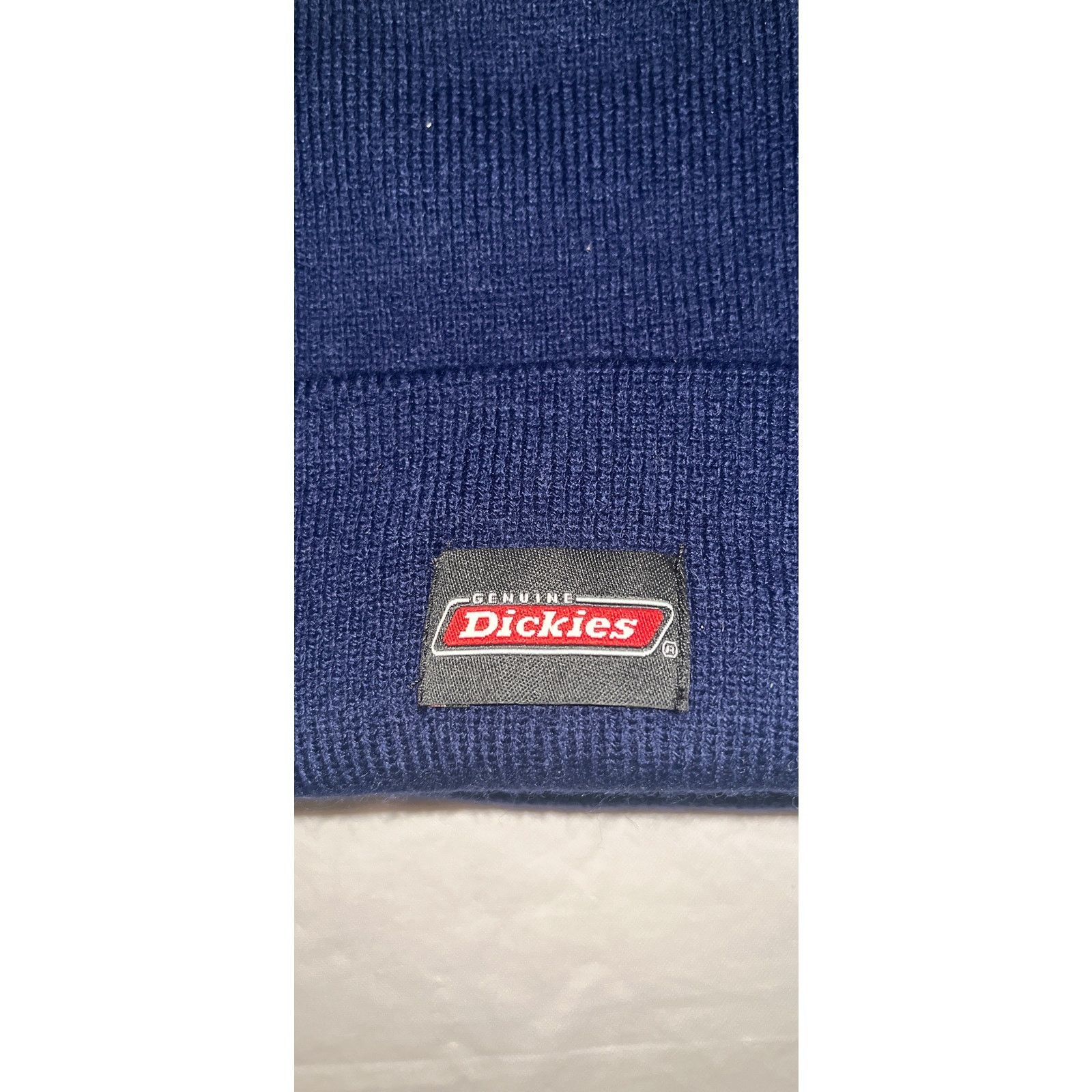 Dickies Genuine Dickies rectangular tag cuff winter beanie cap Hat Size ONE SIZE - 4 Thumbnail