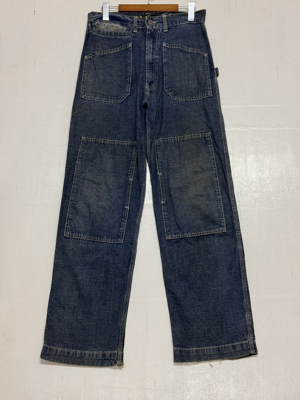 Energie × Vintage Vintage Energie Double Knee Denim Size US 31 - 5 Thumbnail