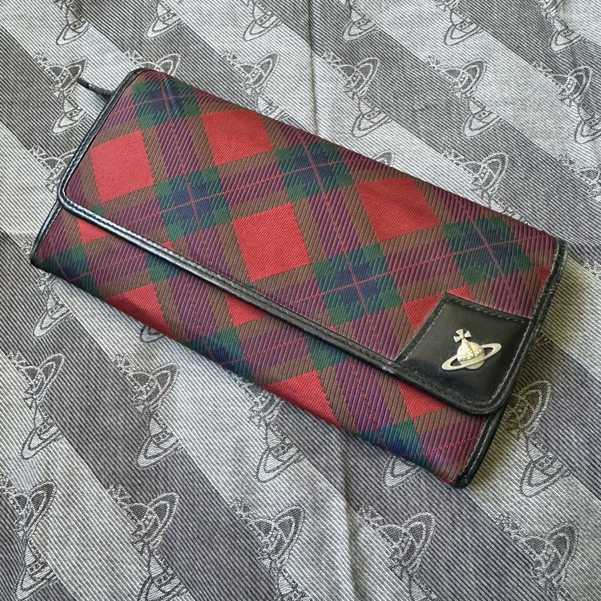 Vivienne Westwood Vivienne Westwood checked pattern wallet 90s Size ONE SIZE - 1 Thumbnail