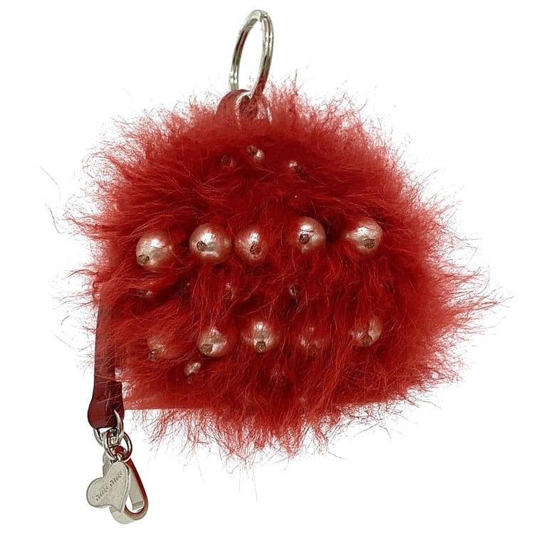 Miu Miu Mini Bag Red Fur, Women's