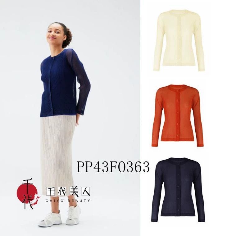 Issey Miyake issey miyake size:3 Pleated button cardigan Size XXS / US 00 / IT 34 - 7 Thumbnail