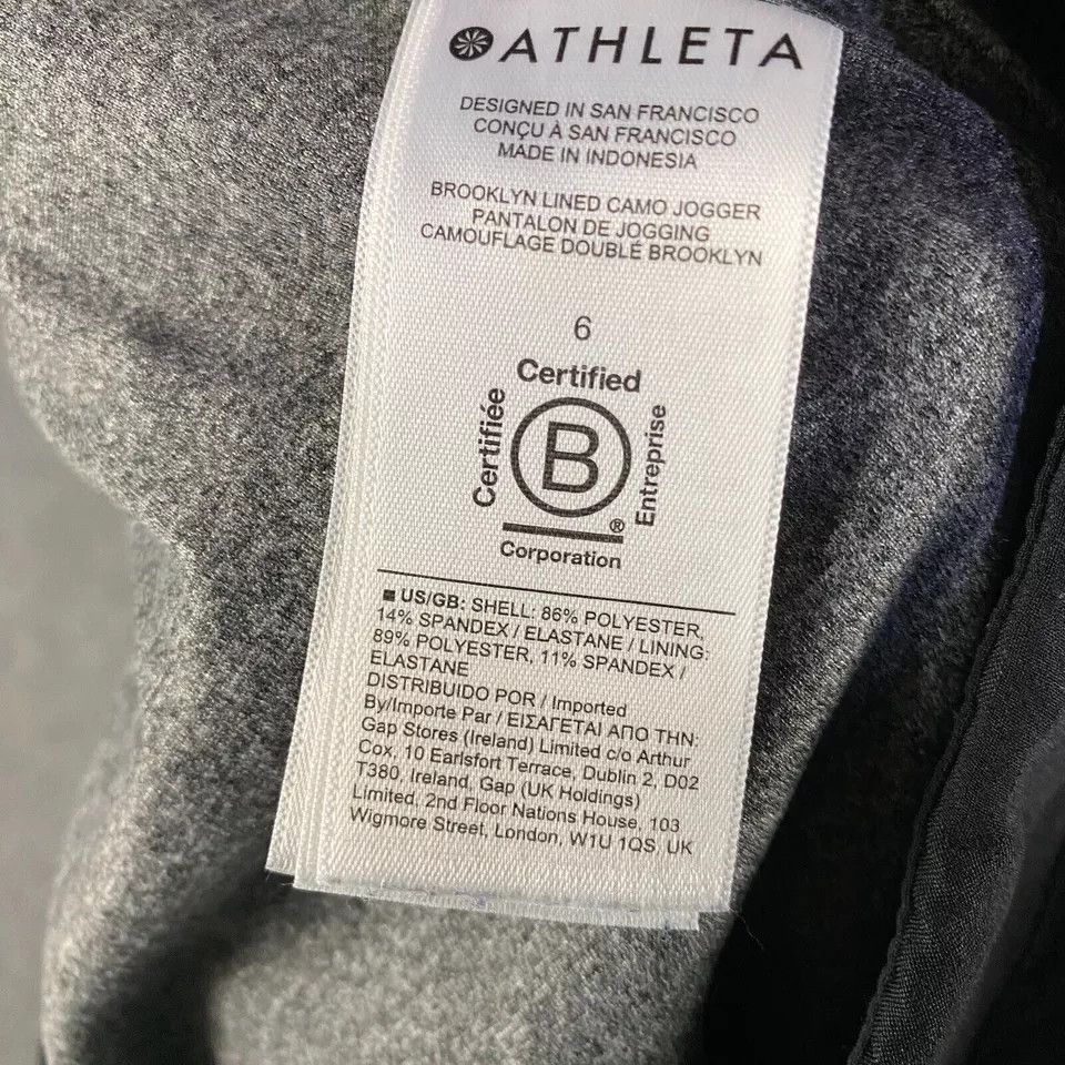 Athleta Athleta Joggers Women's Size 6 Pull On Stretch Polyester Size 28" / US 6 / IT 42 - 9 Thumbnail