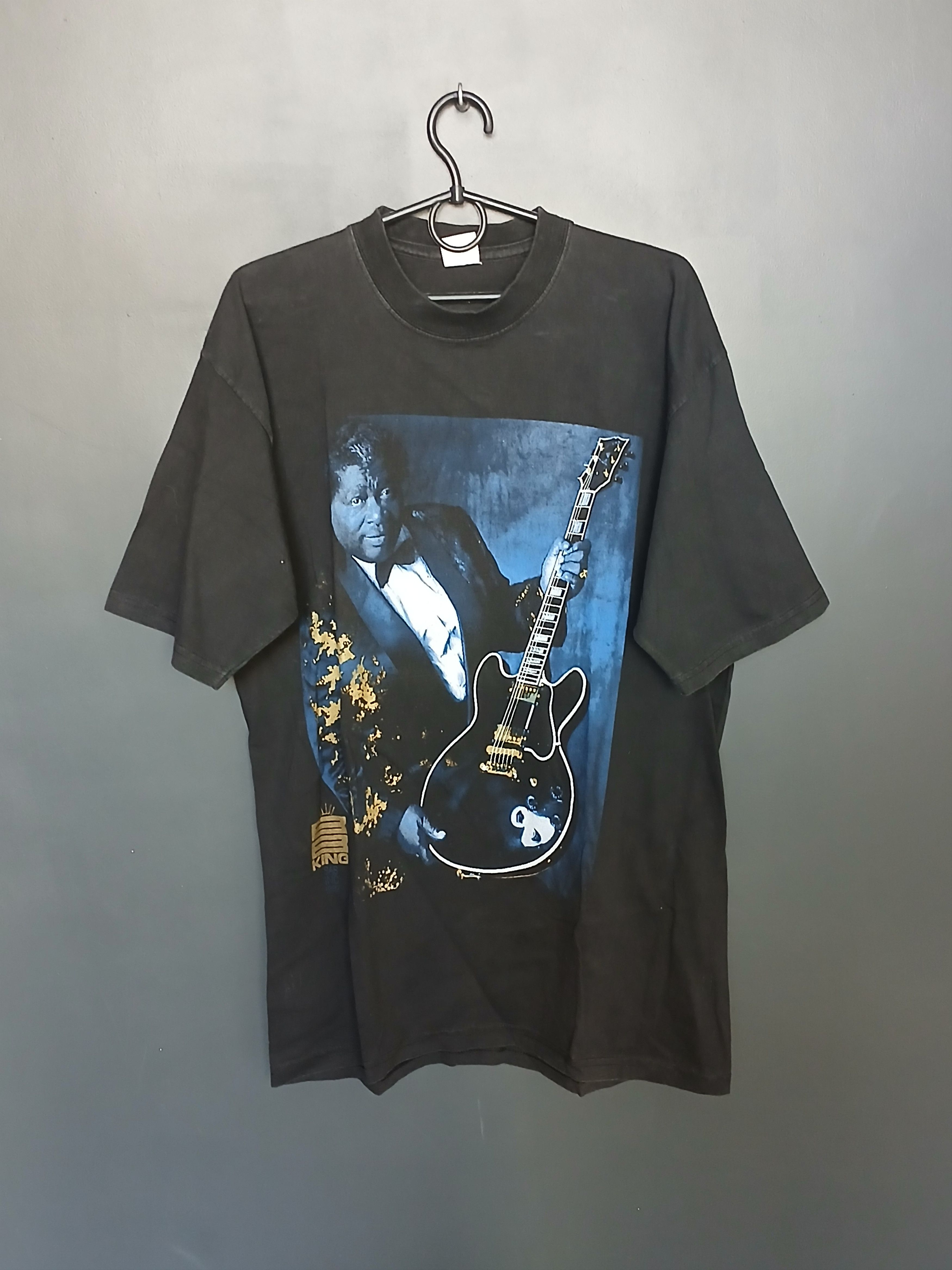 Band Tees × Vintage Vintage BB King T-Shirt Size US L / EU 52-54 / 3 - 1 Thumbnail