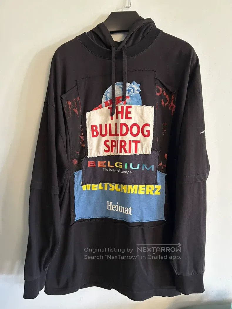 Vetements Vetements Patchwork Hoodie Size US S / EU 44-46 / 1 - 1 Thumbnail