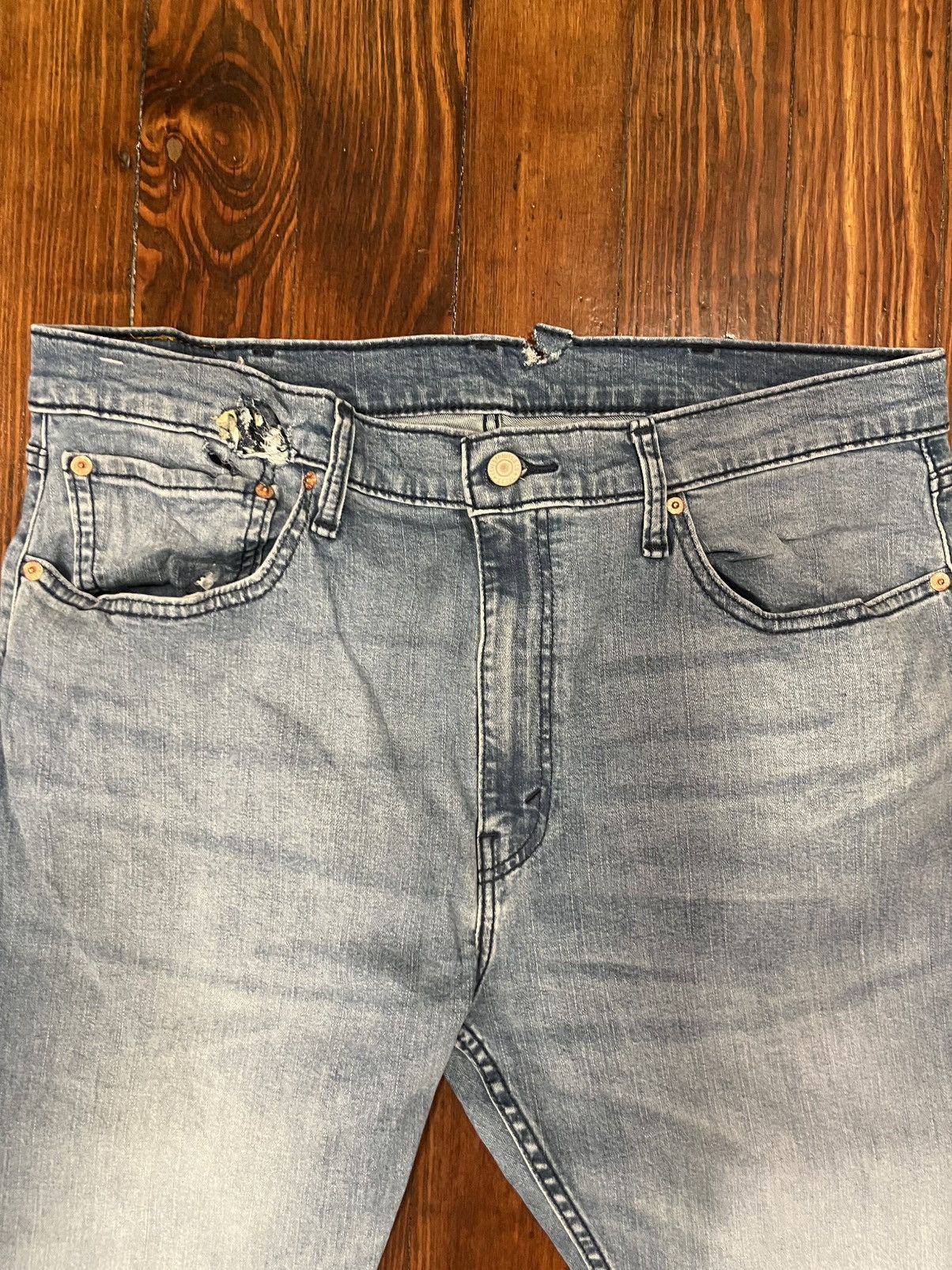 Levi's Levi’s 512 Slim Tapered Jeans – Men’s 38×32 Size US 38 / EU 54 - 3 Thumbnail