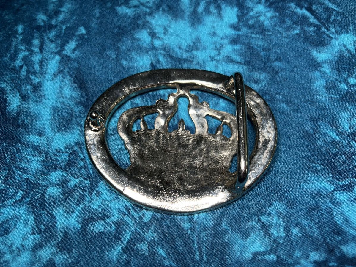 Vintage Y2K Vintage princess crown buckle leather belt Size ONE SIZE - 10 Thumbnail