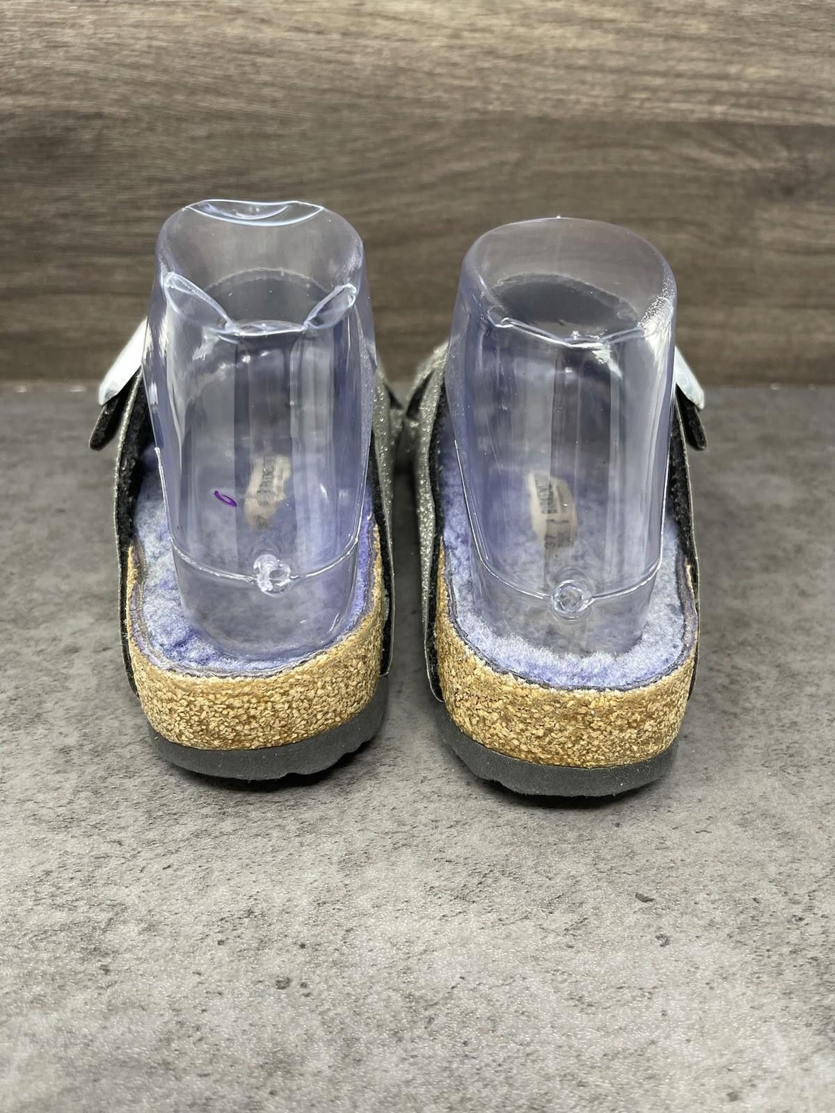 Birkenstock Birkenstock Arizona Sandals Womens Size 6 (37) Glitter Silve Size US 6 / IT 36 - 6 Thumbnail