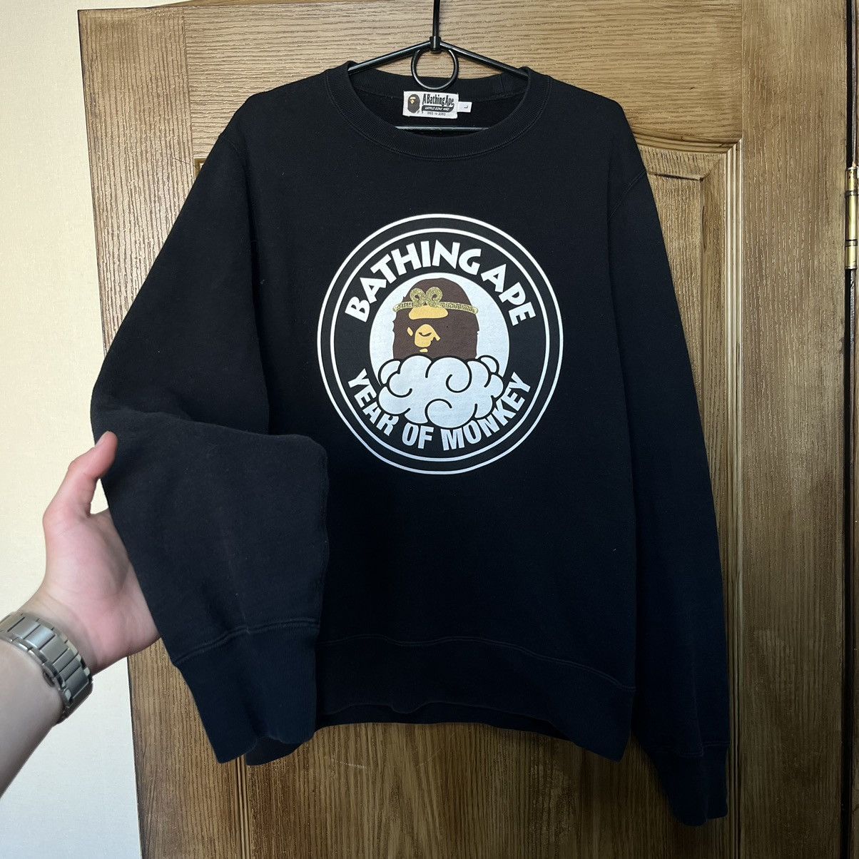 Bape Bathing Ape Sweatshirt BAPE Crewneck Sweater Size US L / EU 52-54 / 3 - 2 Thumbnail