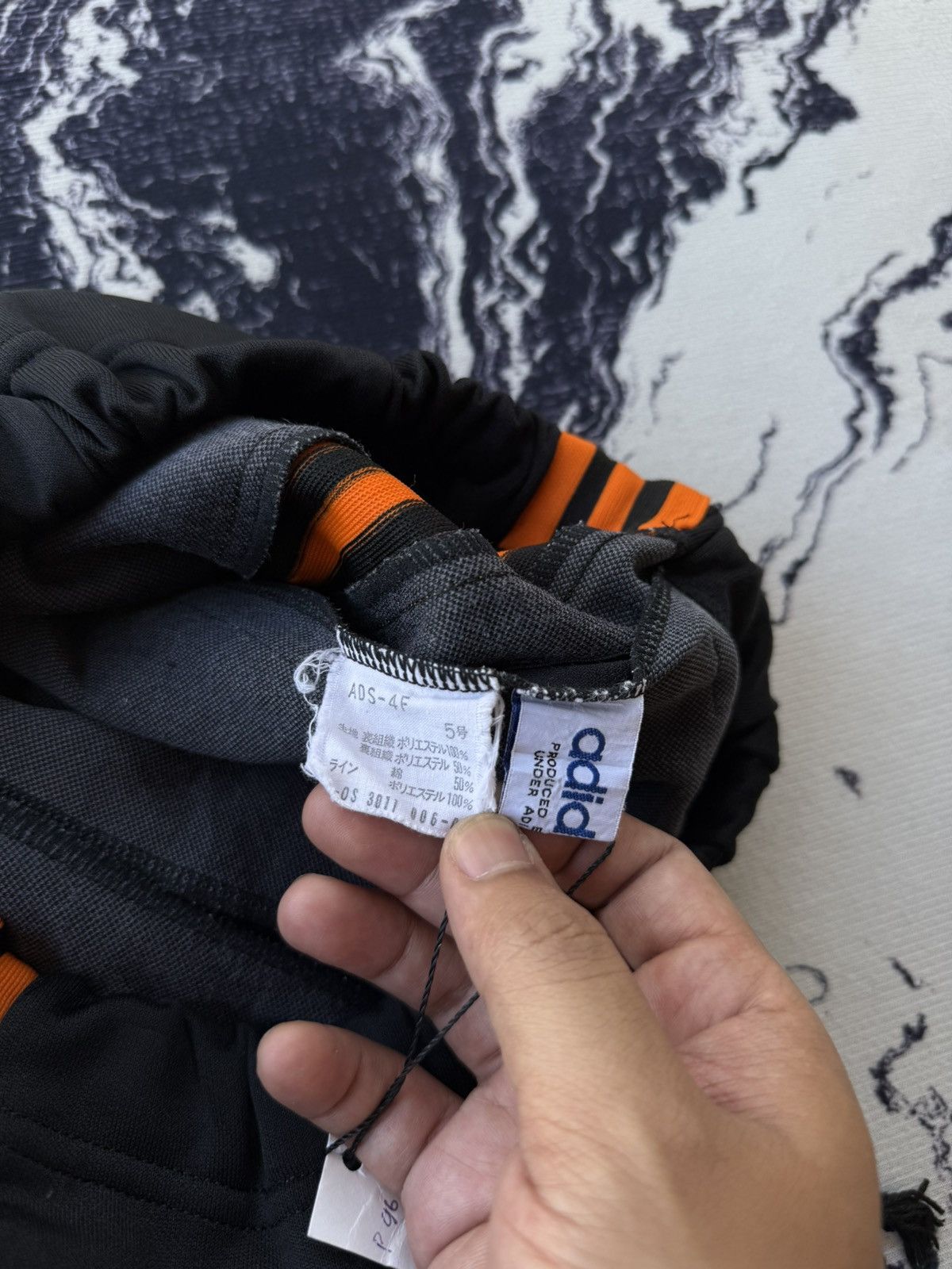 Adidas × Japanese Brand × Vintage Vintage adidas descente trackpants black orange Size US 30 / EU 46 - 9 Thumbnail