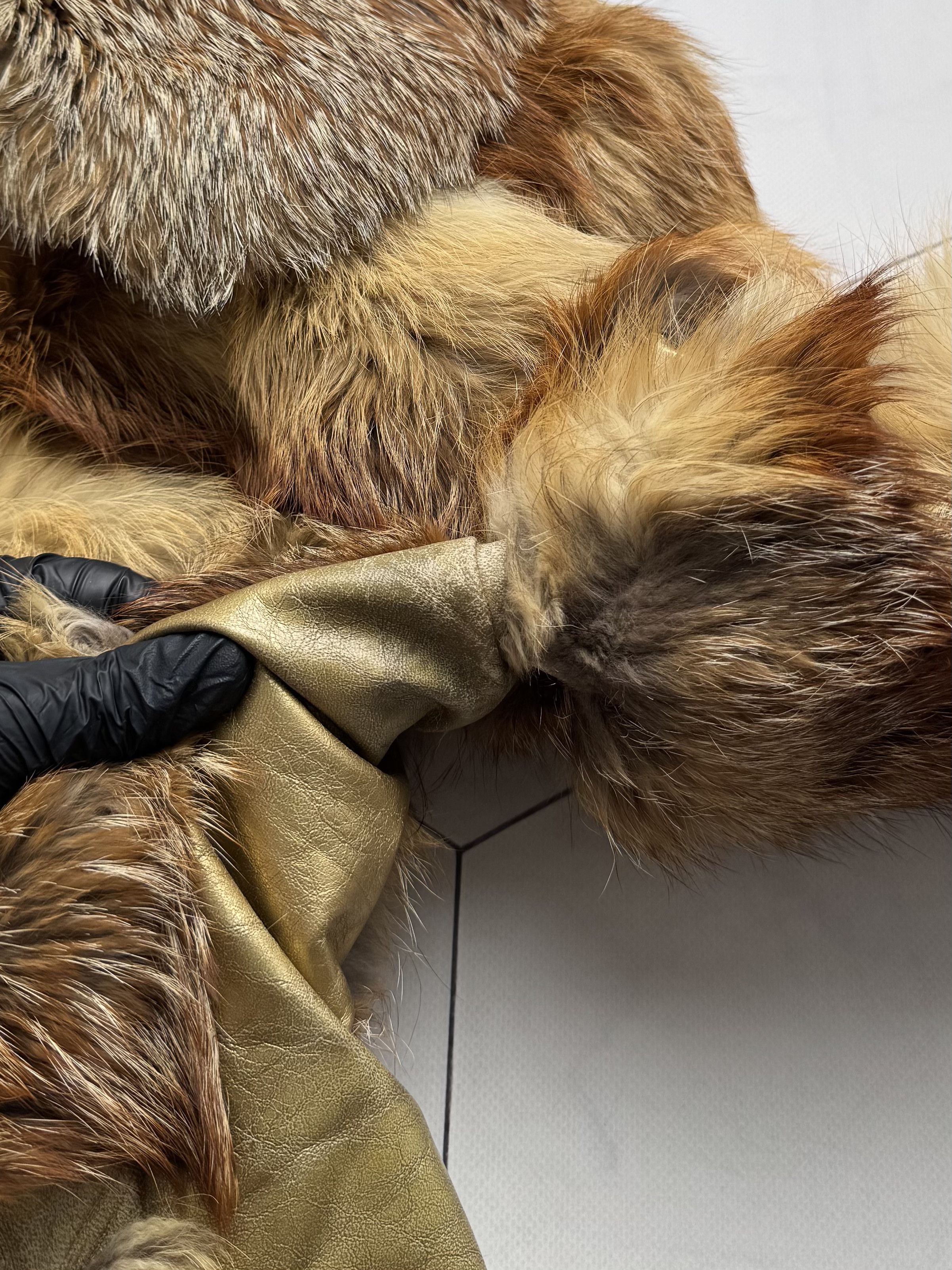 Japanese Brand Vintage Real Fur Hybrid Jacket E2D15 Size XS / US 0-2 / IT 36-38 - 20 Thumbnail
