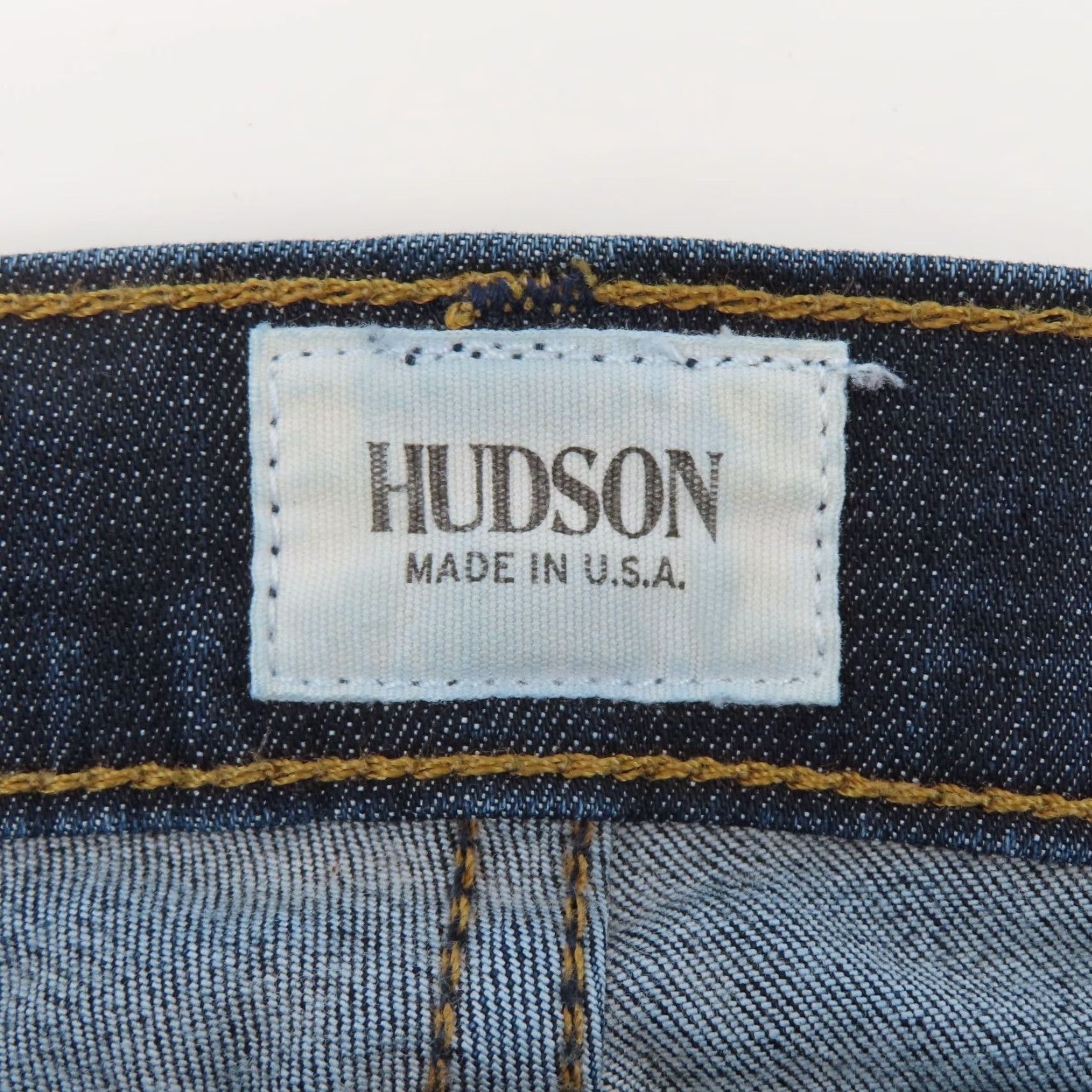Hudson Hudson Jeans Nicko? (Original contains "Nico") Hudson Women 27 Nico Super Skinny Midrise Dark Blue Denim Jeans Pockets Cotton Denim Size 27" / US 4 / IT 40 - 7 Thumbnail