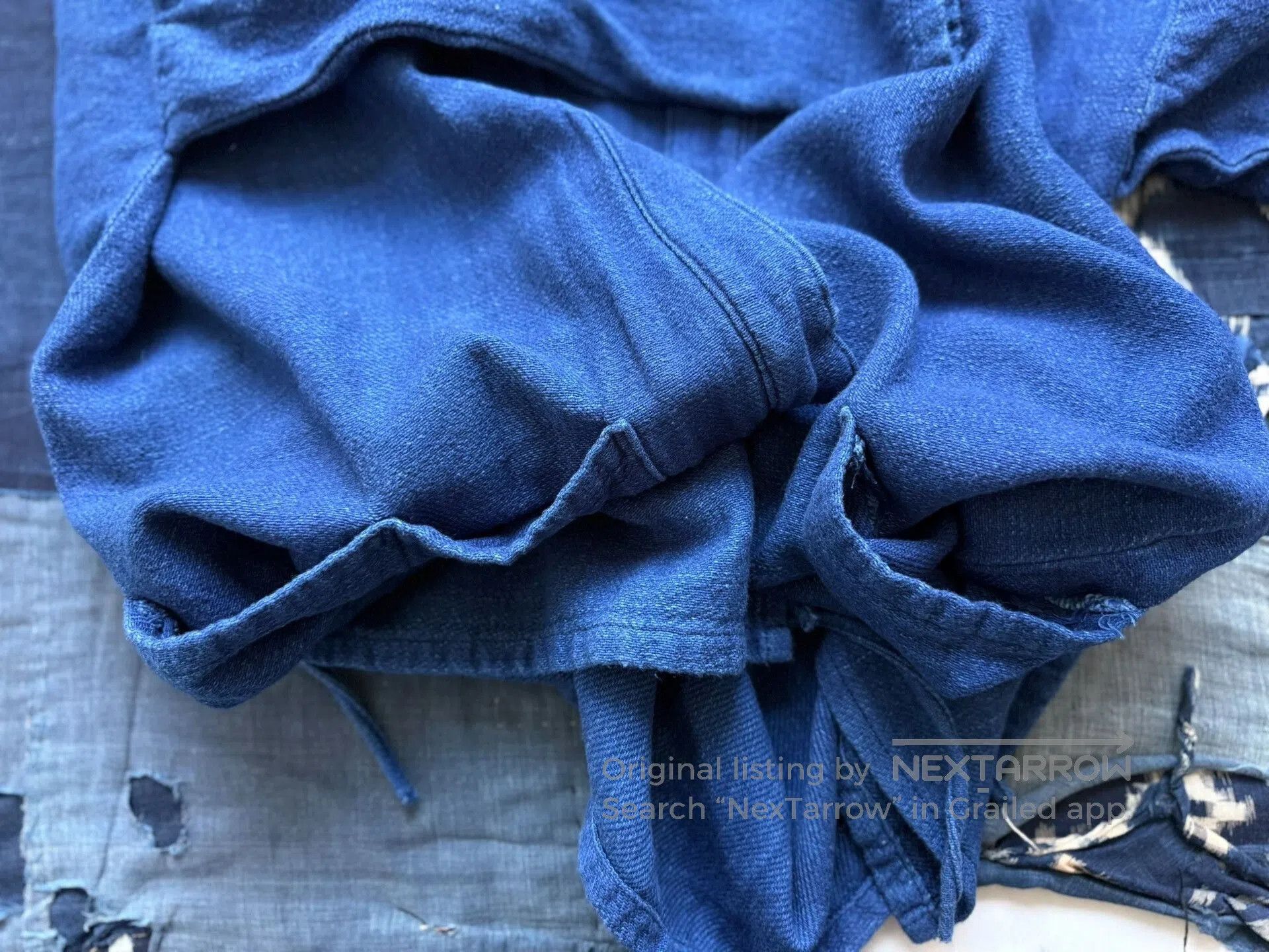 Orslow Orslow Takumi Indigo Dye Robe Cardigan. Size US M / EU 48-50 / 2 - 8 Thumbnail