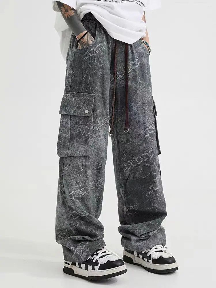 Designer × Japanese Brand Hip Hop Harajuku Streetwear Loose Casual Pants Size US 32 / EU 48 - 1 Thumbnail